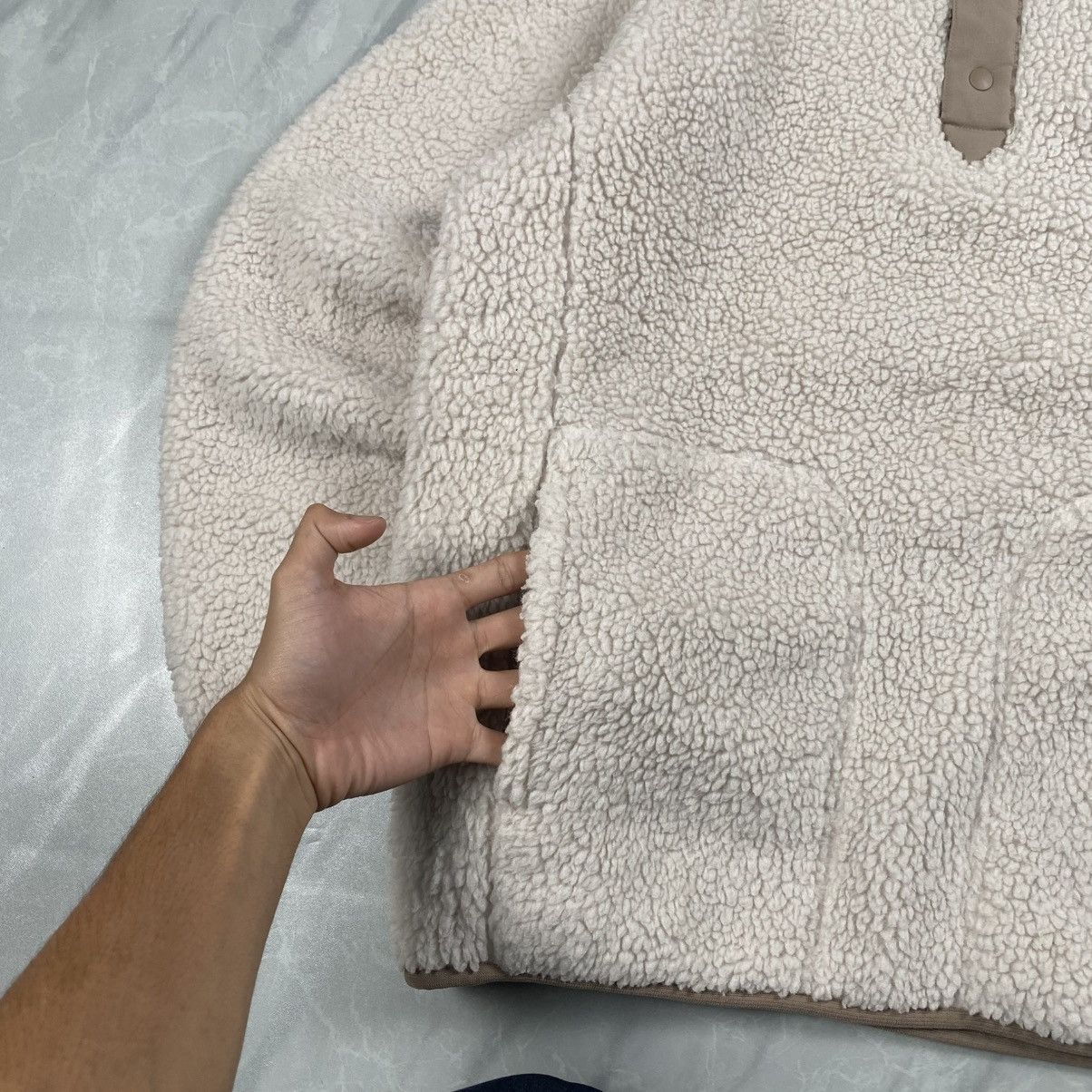 Uniqlo × White Mountaineering Deep Pile Sherpa Fleece Jacket Size US L / EU 52-54 / 3 - 2 Thumbnail