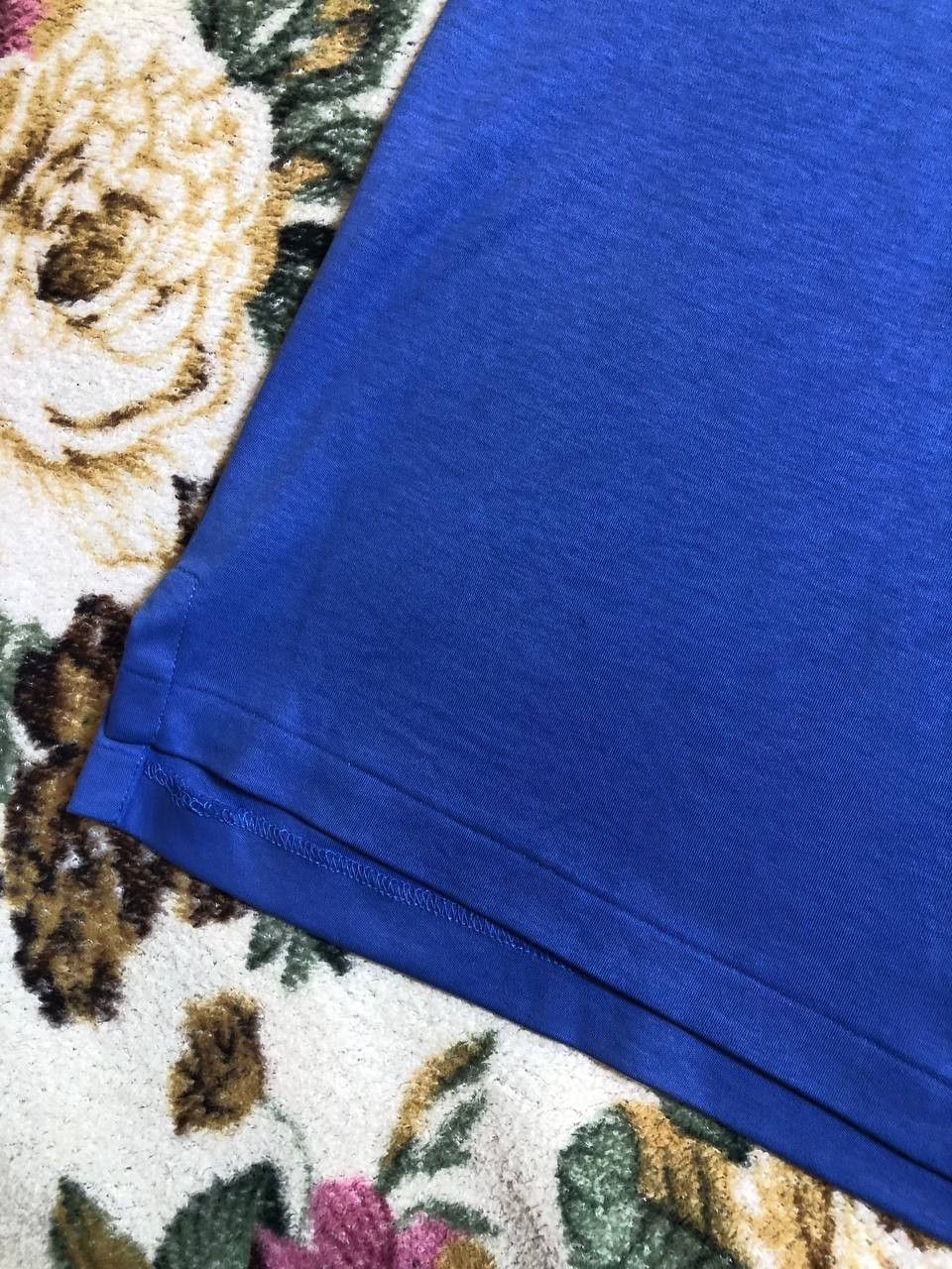 Polo Ralph Lauren Polo Ralph Lauren Blue Custom Slim Fit Interlock Polo Shirt Size US L / EU 52-54 / 3 - 5 Thumbnail