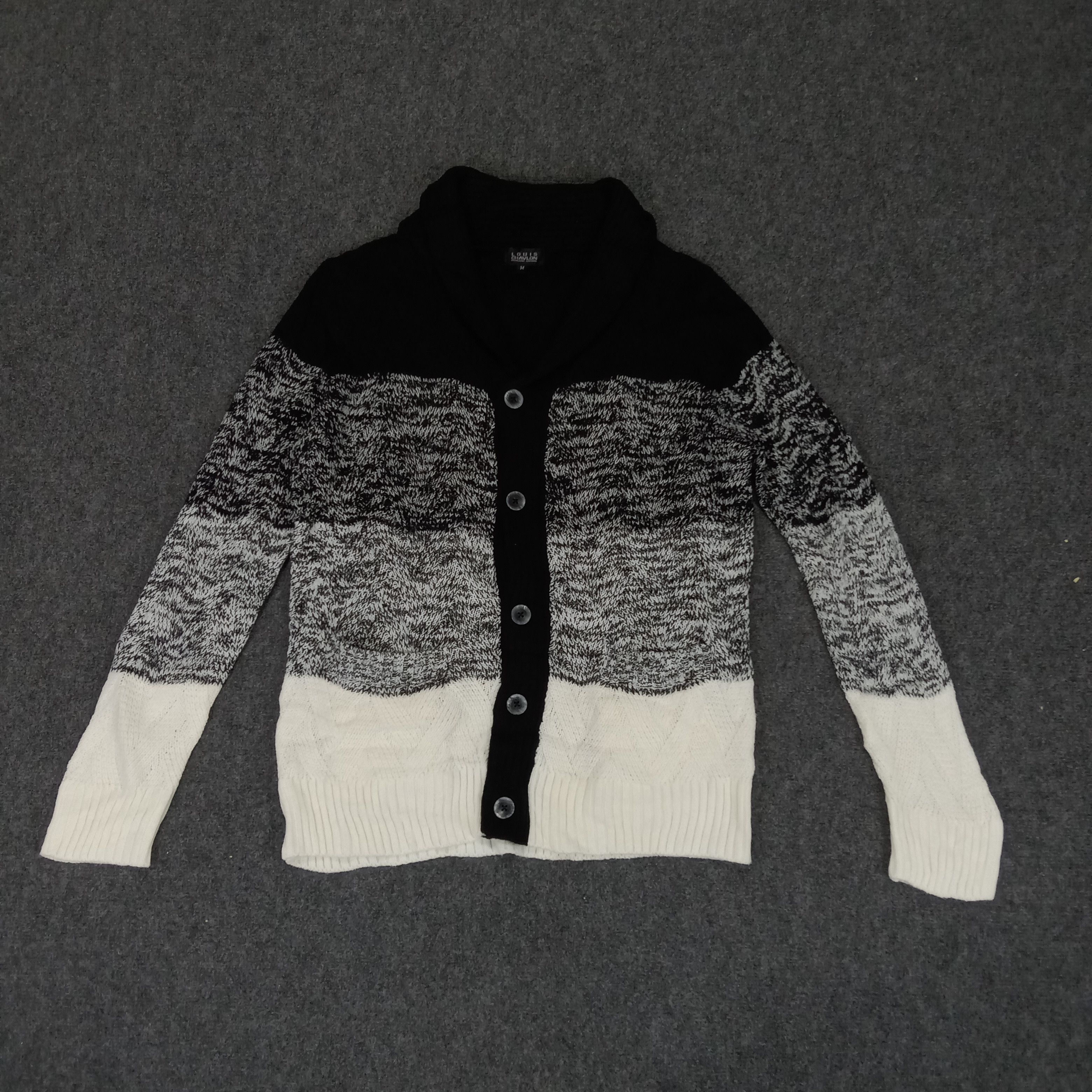 Vintage Louis Chavlon Japanese Brand Knitwear Cardigan Size S / US 4 / IT 40 - 1 Thumbnail