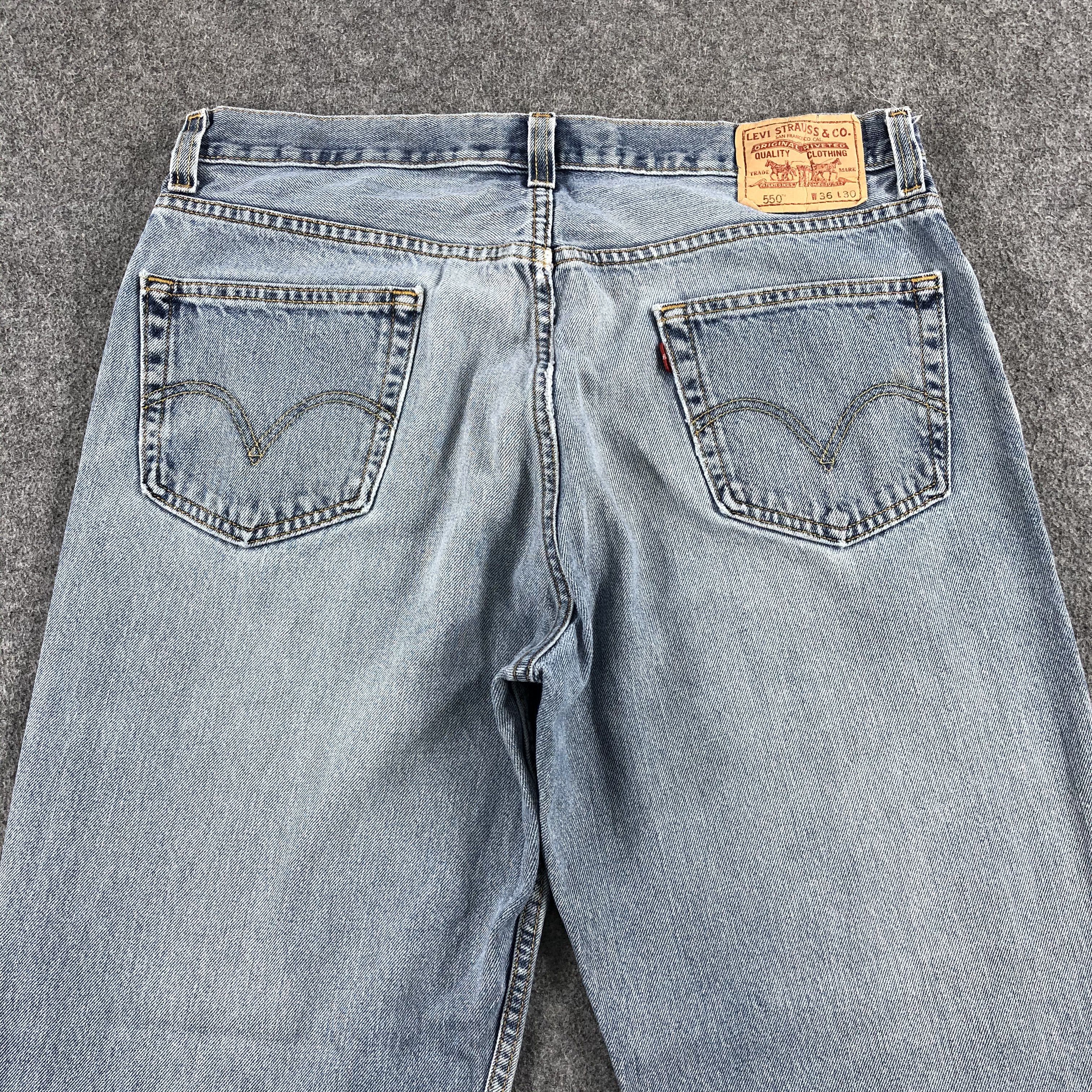 Levi's × Vintage Vintage Light Wash Levis 550 Jeans-JM1761 Size US 36 / EU 52 - 4 Thumbnail