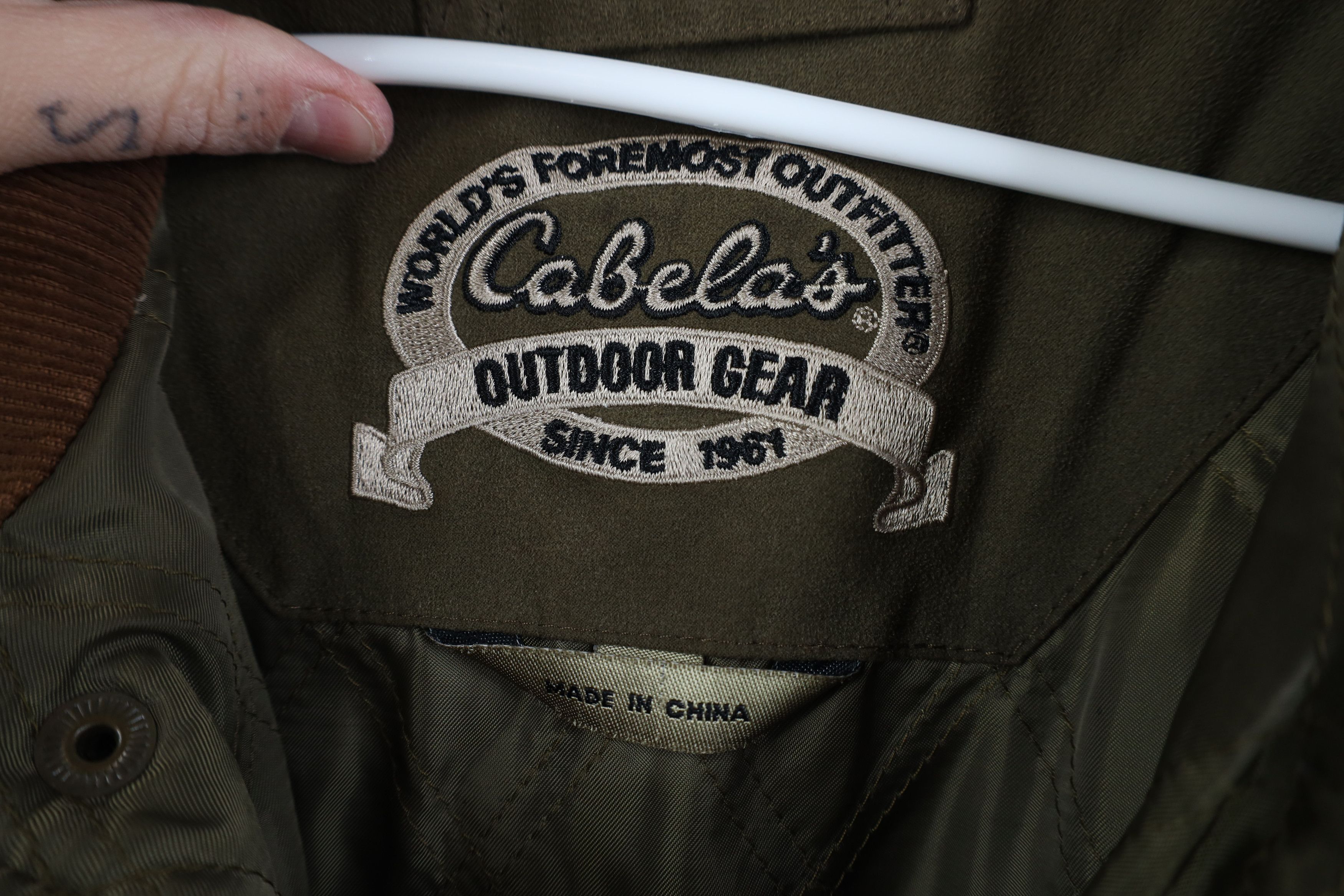 Cabelas Vintage 90s Cabelas Hunting Parka Jacket Coat Breen Size US XL / EU 56 / 4 - 9 Thumbnail