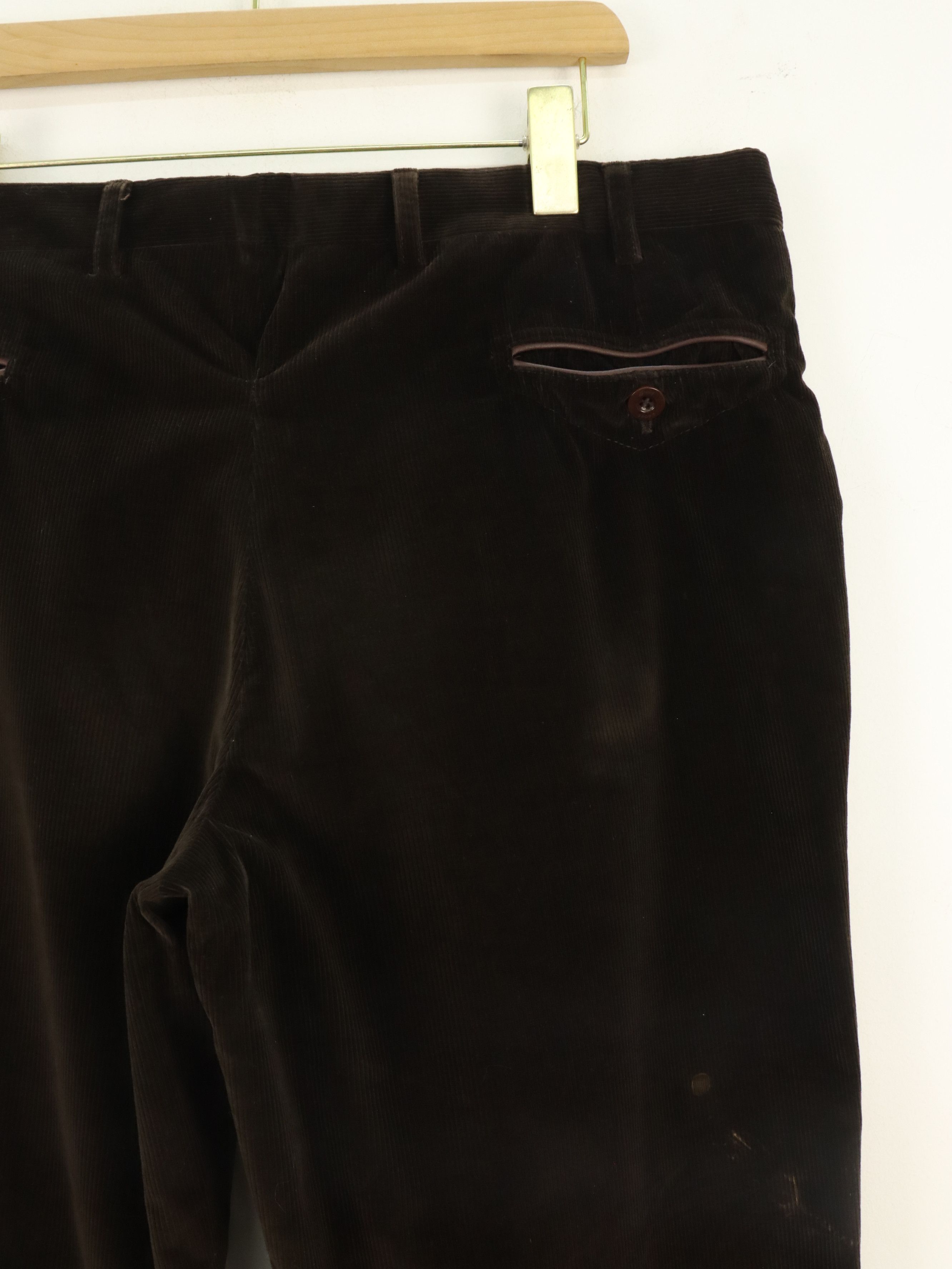 Brioni Brioni Corduroy Pant MADE IN ITALY Size US 36 / EU 52 - 16 Thumbnail