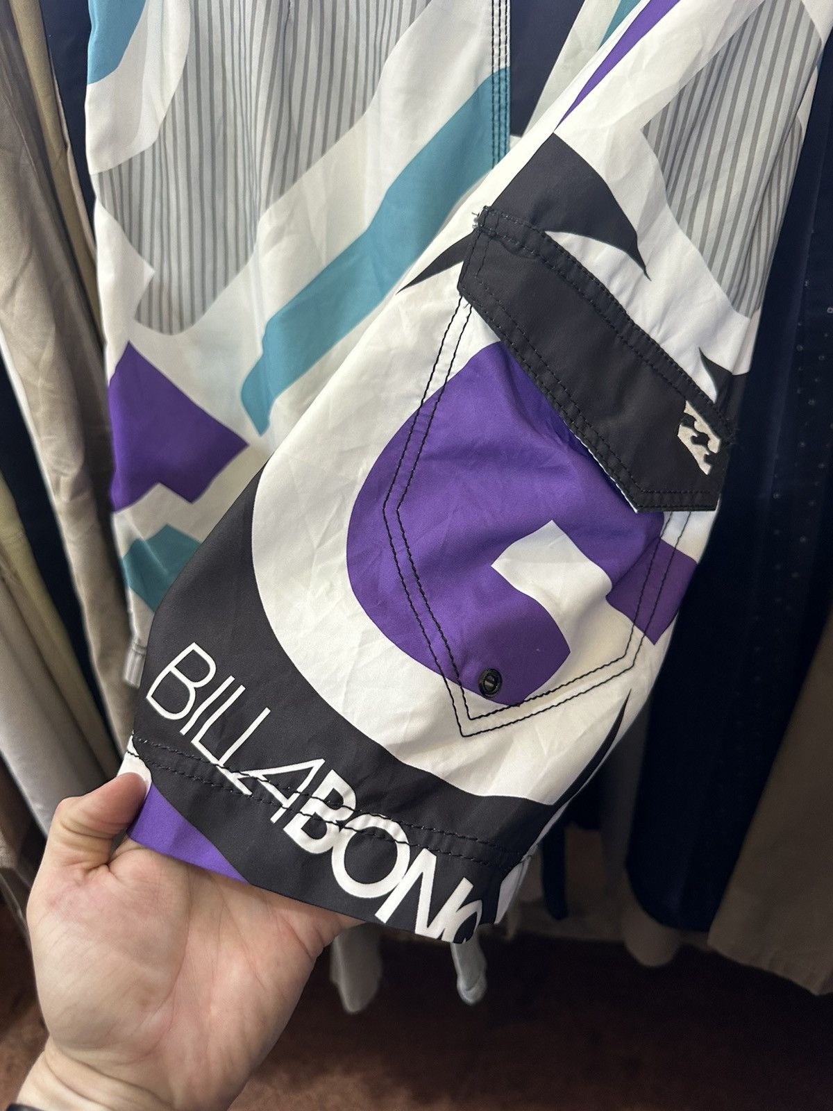 Billabong × Vintage Vintage Billabong shorts swimming size M Y2K Size US 32 / EU 48 - 7 Thumbnail