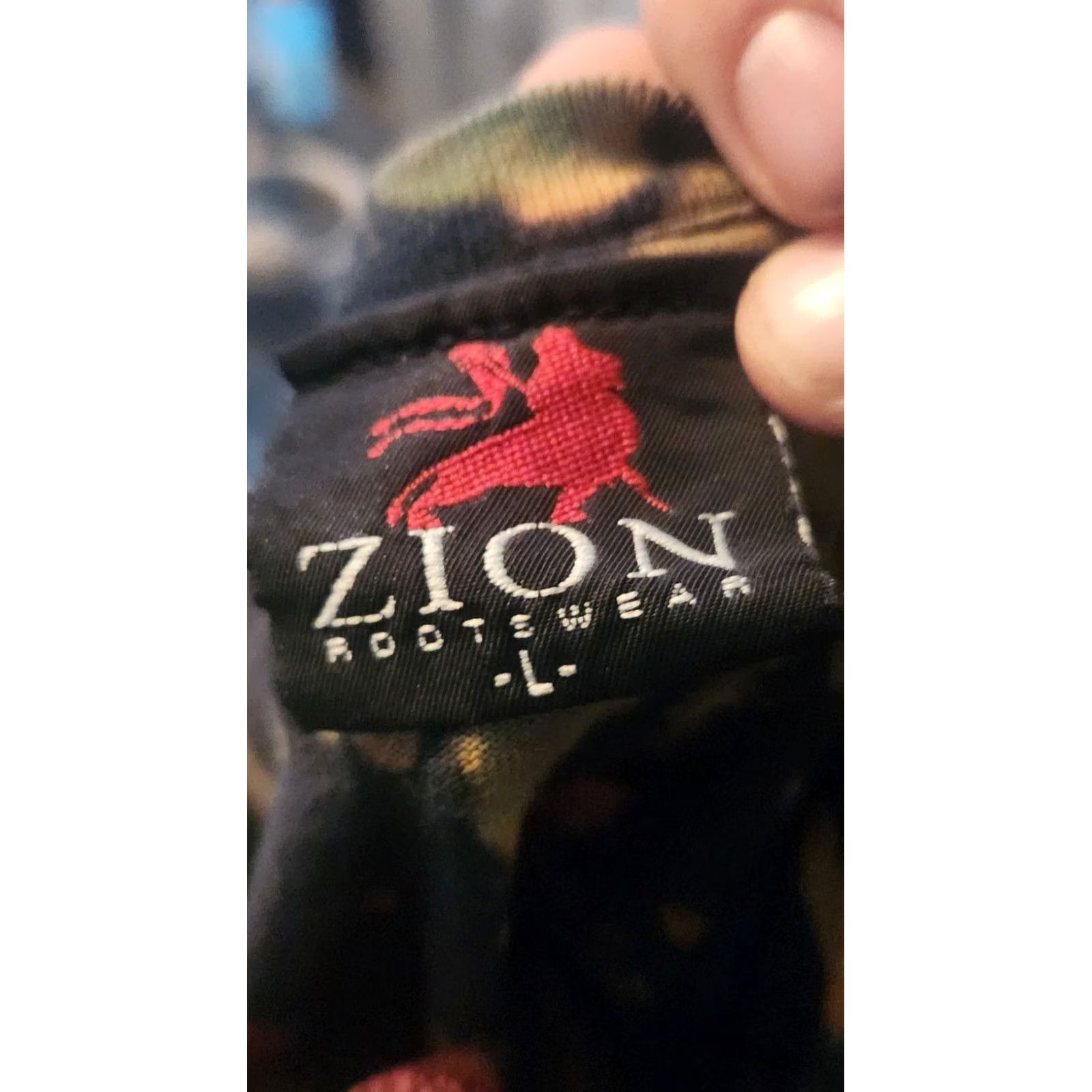 Vintage VINTAGE Bob Marley Lion Tie Dye shirt L reggae Jamaica 90s Band Music Zion Rootswear Mens Size US L / EU 52-54 / 3 - 4 Thumbnail