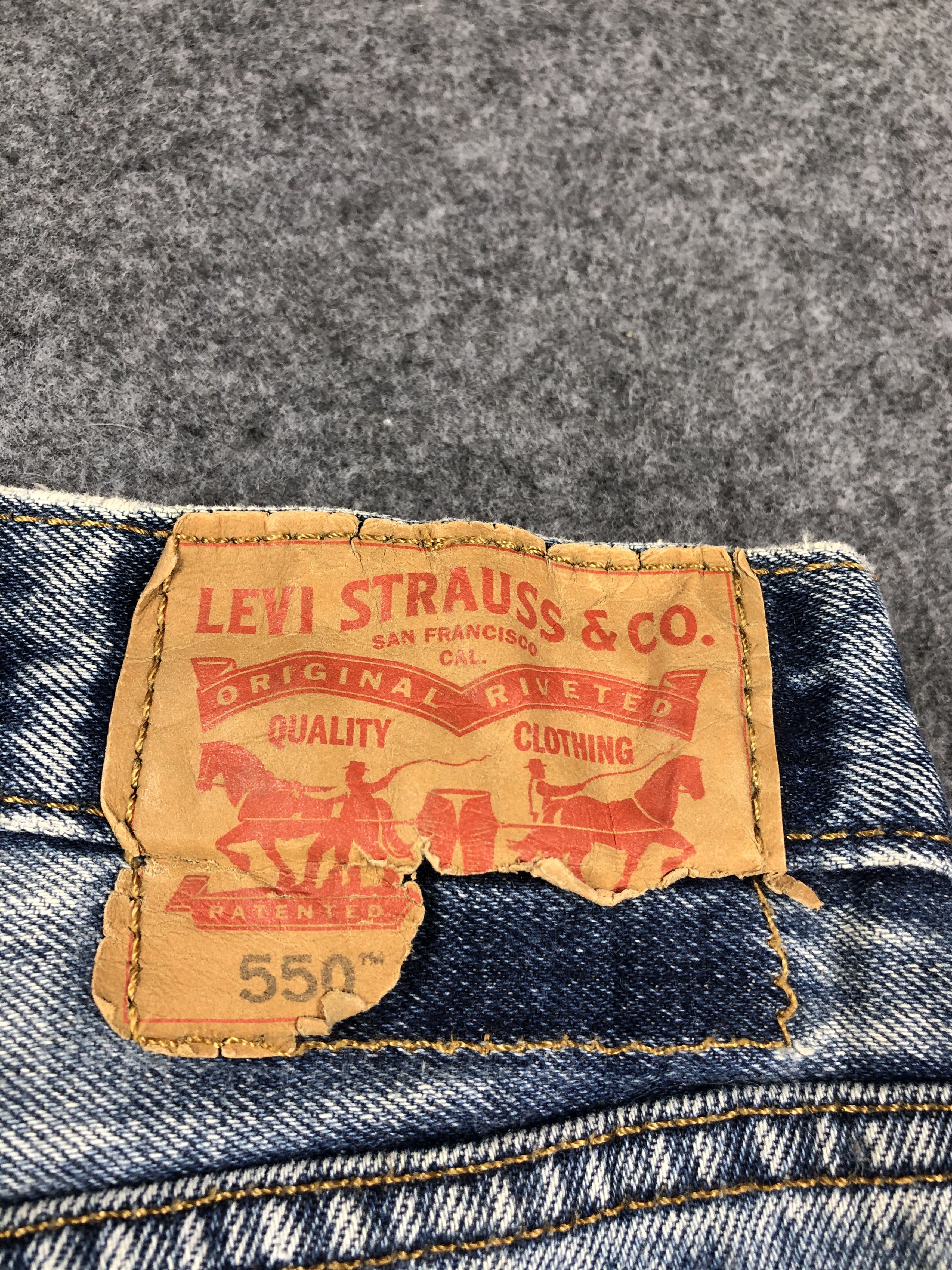 Levi's × Vintage Vintage Levis Jeans Lot 550 -JM710 Size US 34 / EU 50 - 5 Thumbnail