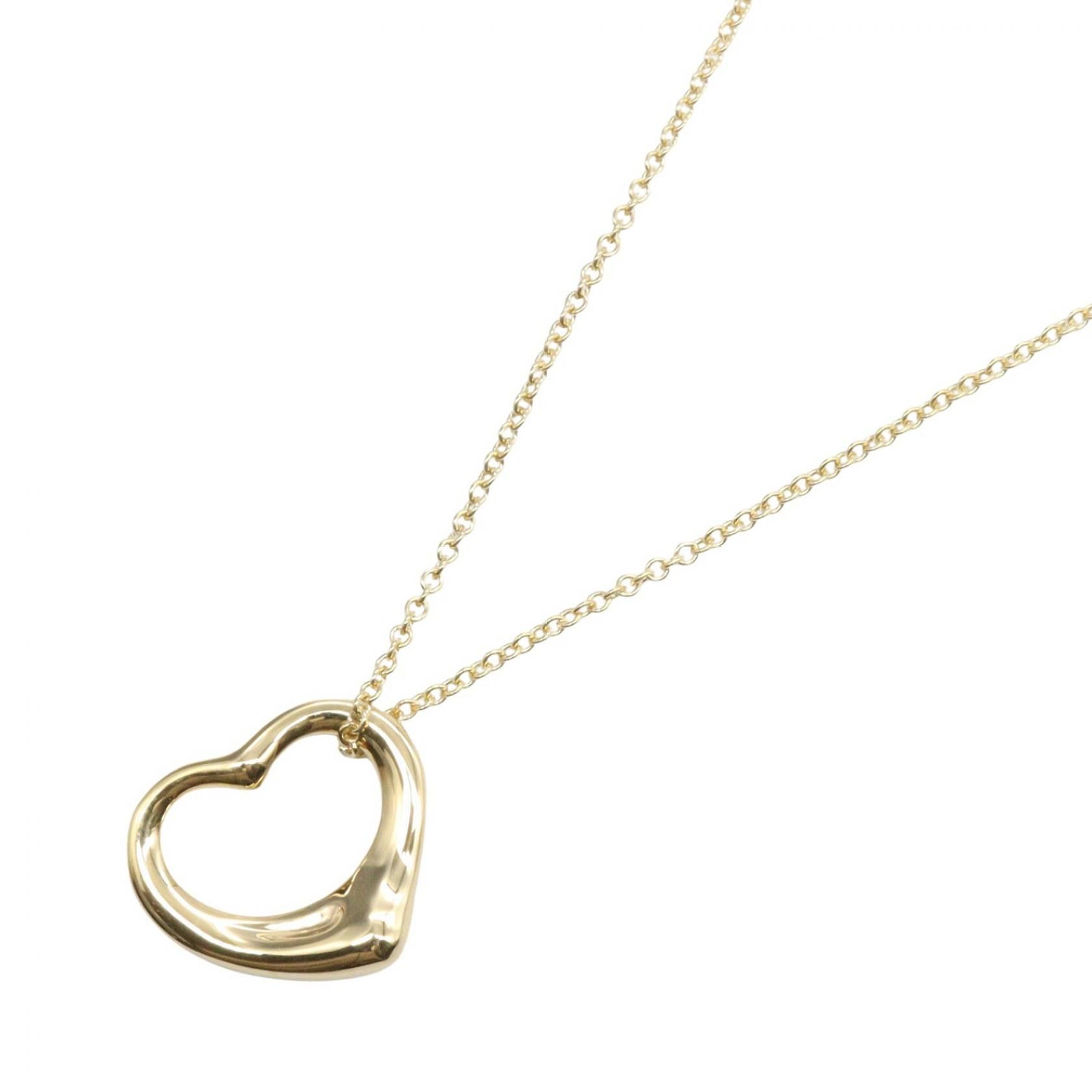 Tiffany & Co. Tiffany & Co. Tiffany＆Co. Open Heart Au750 Necklace Precious Metal Necklace DUTY FREE for USA Size ONE SIZE - 1 Thumbnail