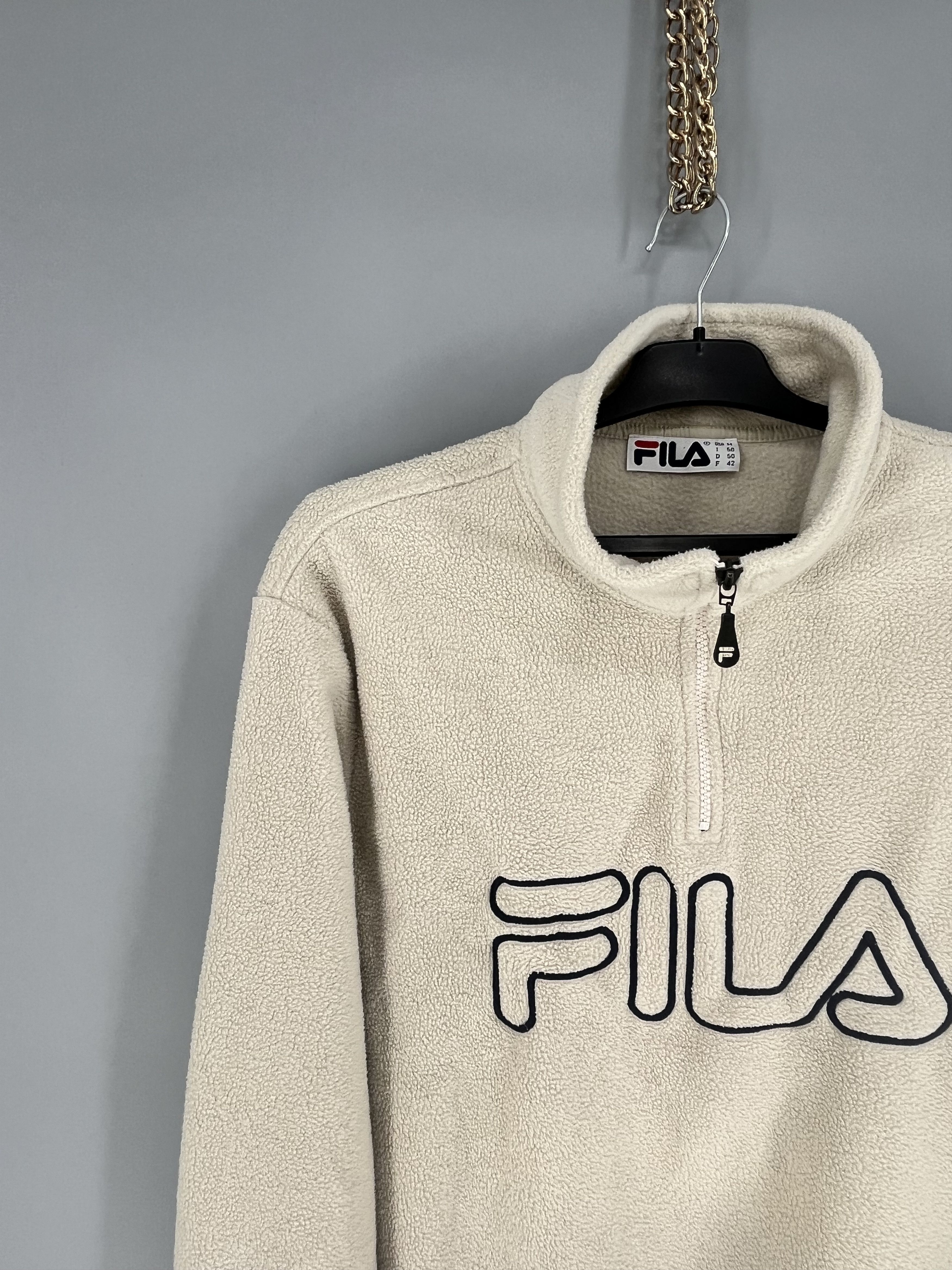 Fila Vintage Y2K Fila Fleece Sweatshirt Streetwear Skate Size US M / EU 48-50 / 2 - 4 Thumbnail