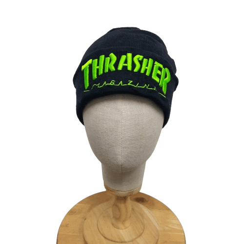 Thrasher ☠️ Thrasher magazine skateboard neo color beanie hat Size ONE SIZE - 1 Thumbnail