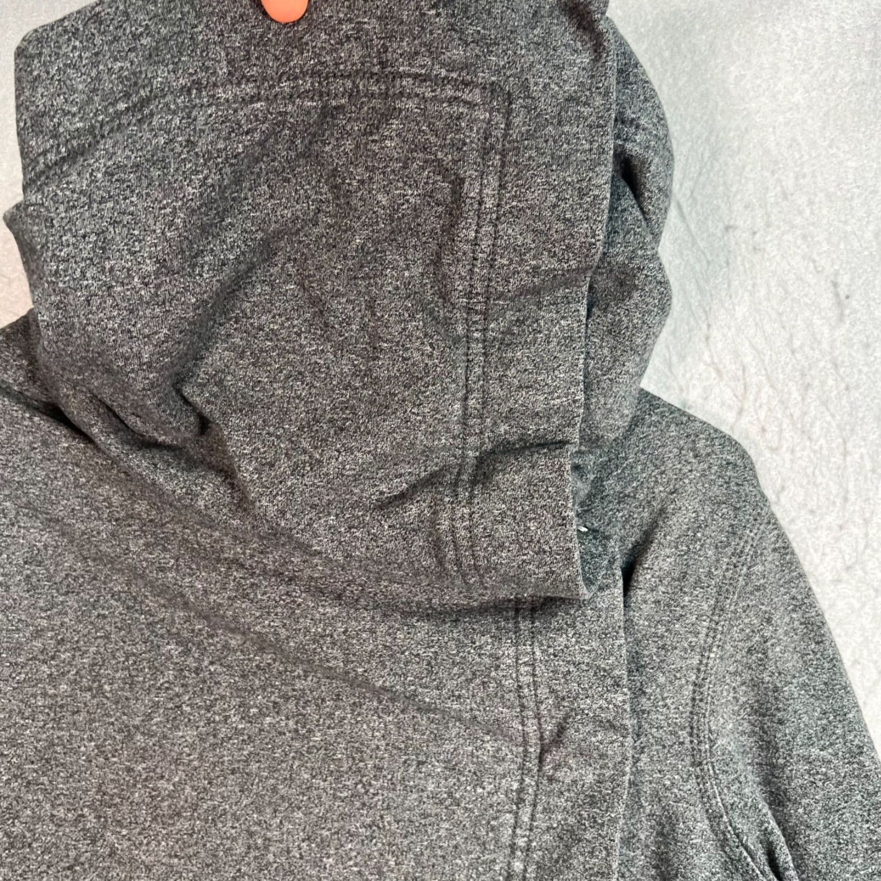 Lululemon Lululemon Savasana Wrap Asymmetrical Jacket Sweatshirt Gray Womens Size 8 Size M / US 6-8 / IT 42-44 - 6 Thumbnail
