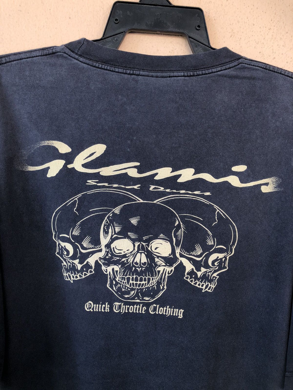 Vintage Vintage Glamis Quick Throttle Clothing Biker Tee Size US XXL / EU 58 / 5 - 2 Thumbnail