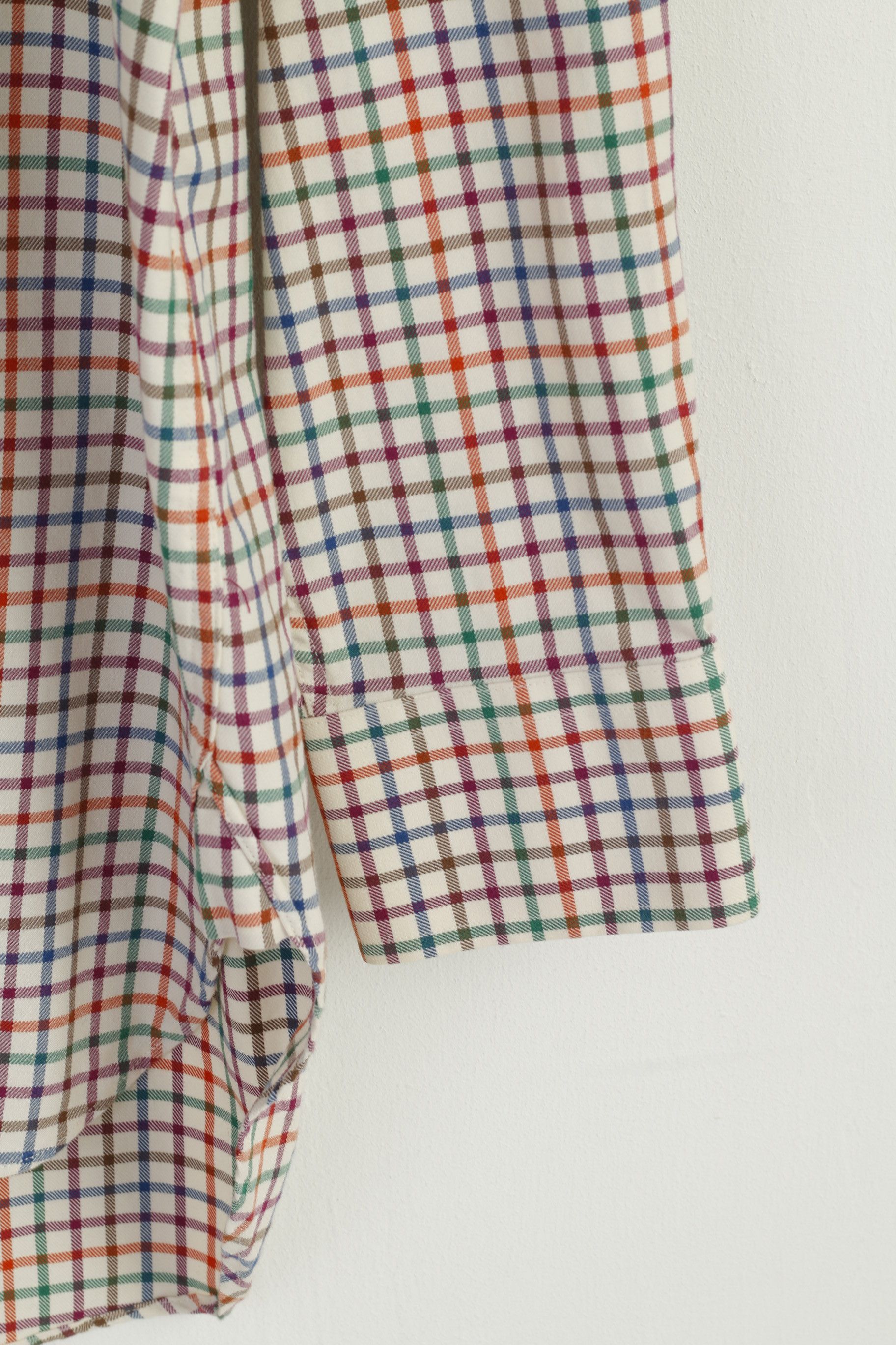 Charles Tyrwhitt Charles Tyrwhitt Men 16 41 L Casual Shirt Beige Check 9568 Size US L / EU 52-54 / 3 - 4 Thumbnail