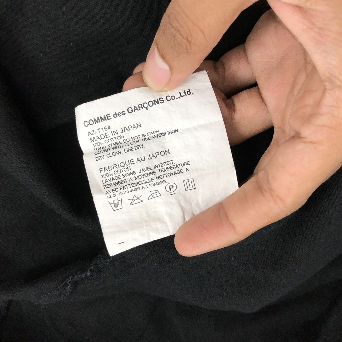 CDG by Comme des Garcons × Comme des Garcons × Comme des Garcons Homme 🇯🇵AD2013 Comme Des Garcons CDG Iconic Logo Black T-Shirt Size US M / EU 48-50 / 2 - 6 Thumbnail