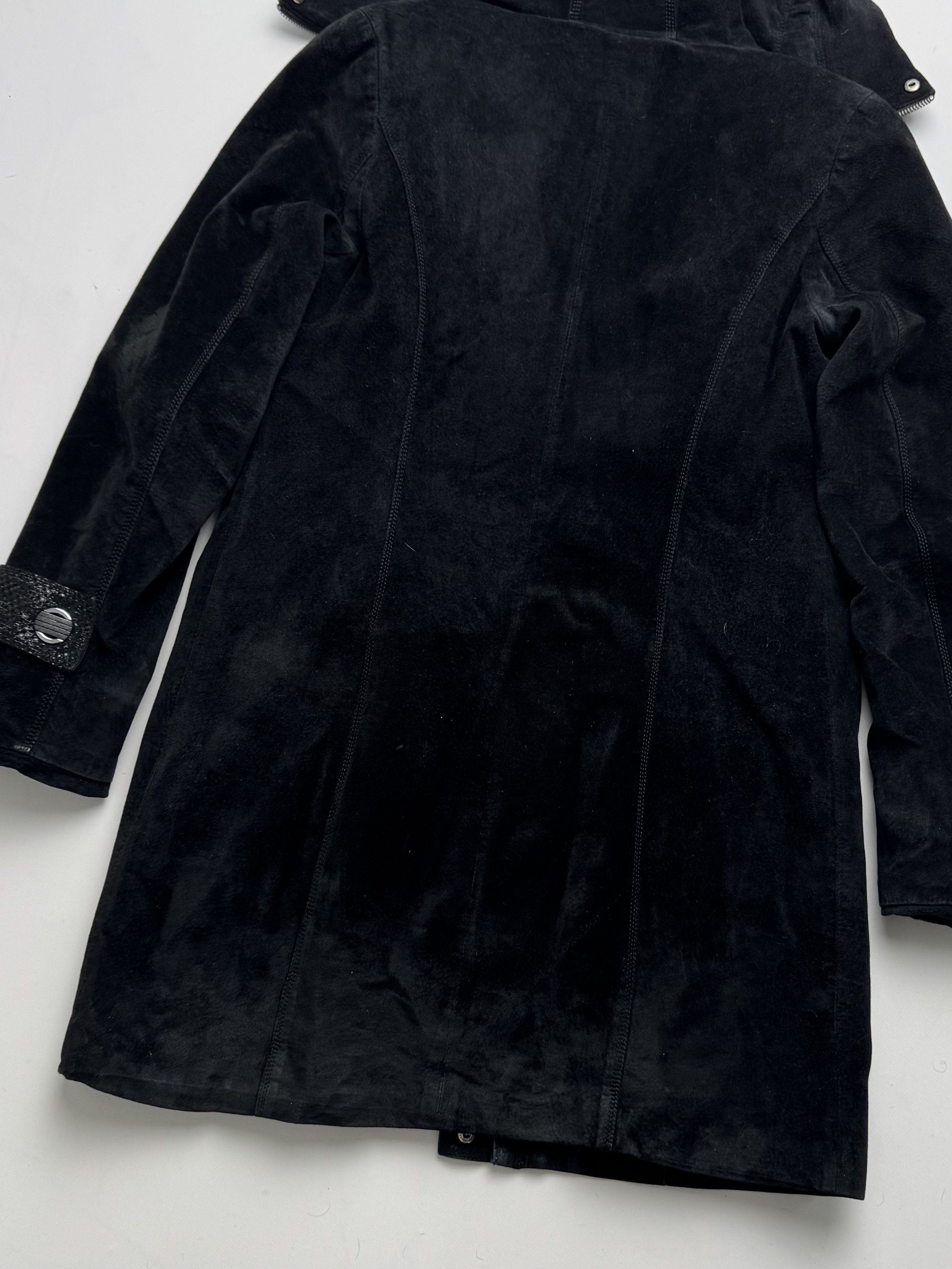 Vintage Vintage Long Suede Jacket B8(V407)E2 Size M / US 6-8 / IT 42-44 - 11 Thumbnail