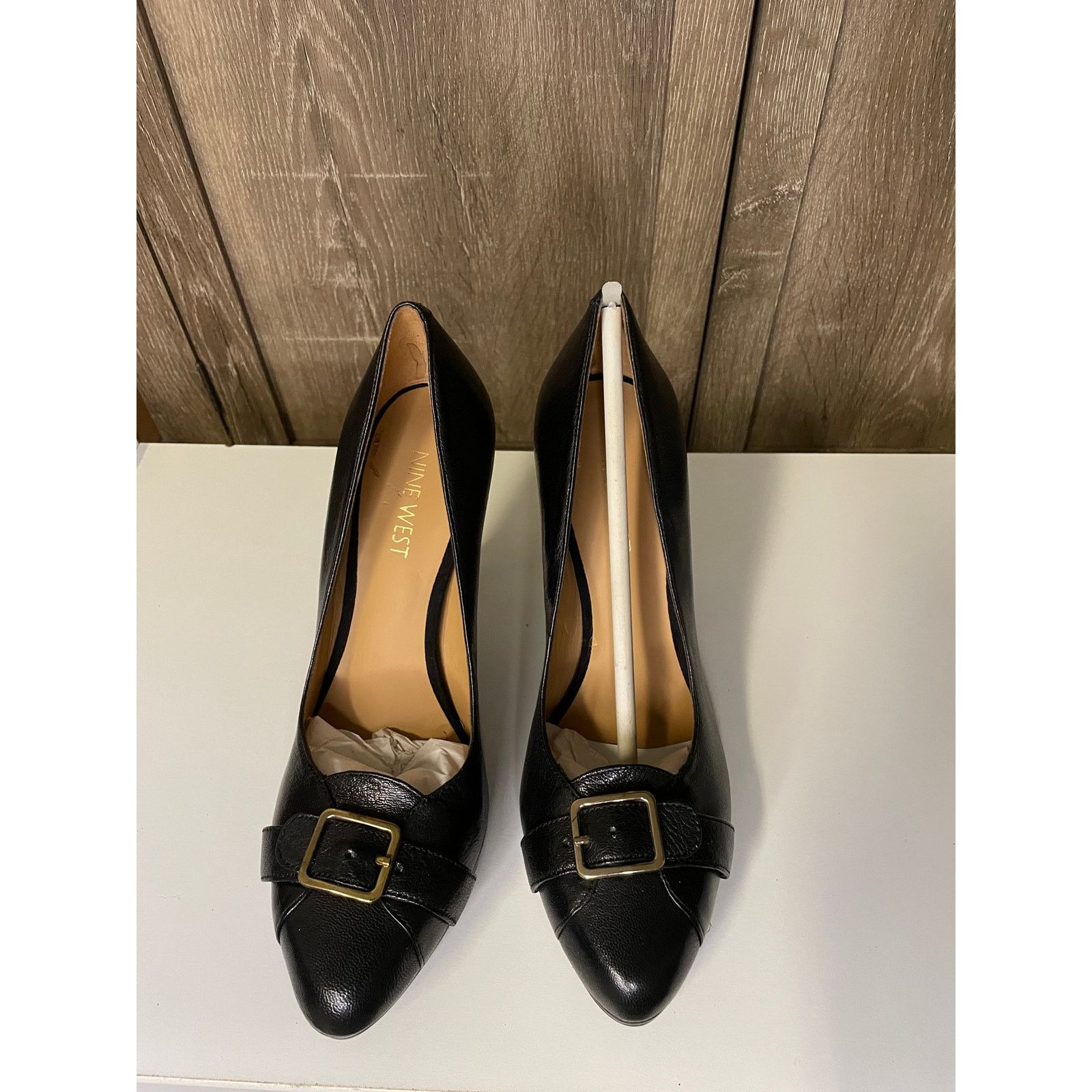 Nine West Nine West Black Buckle Heels Size 6 NWB Size US 6 / IT 36 - 2 Thumbnail