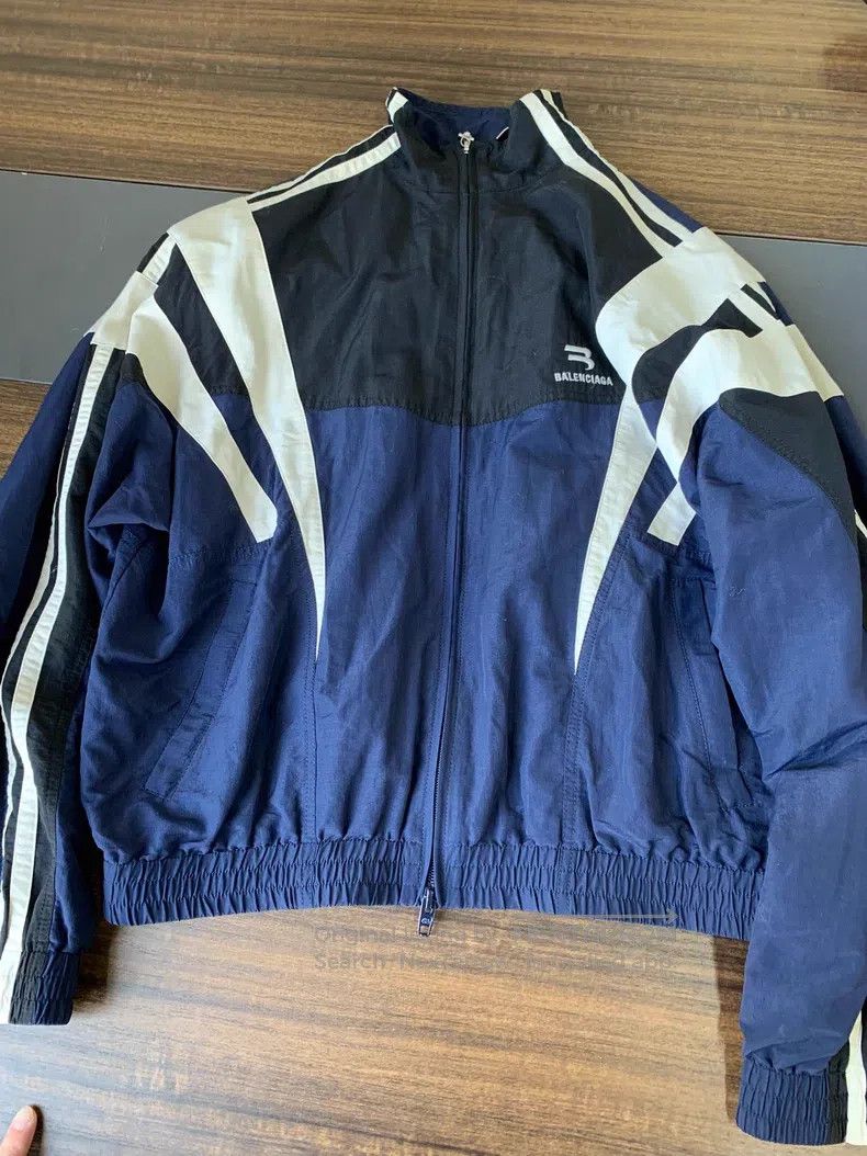 Balenciaga Balenciaga Striped Tracksuit Jacket Size US M / EU 48-50 / 2 - 1 Thumbnail