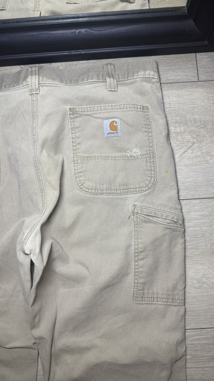 Carhartt Y2K 2000s Carhartt Carpenter Relaxed Fit Work Pants Size US 38 / EU 54 - 3 Thumbnail