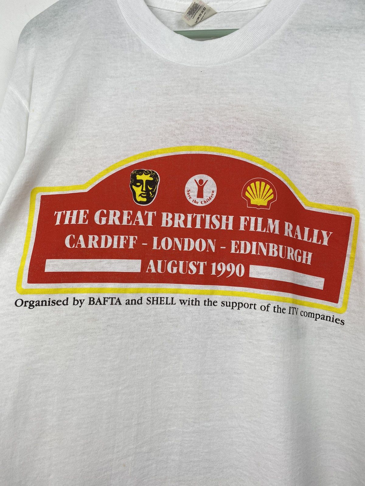 Vintage Vintage The Great British Film Rally 1990 T Shirt Tee F1 Size US L / EU 52-54 / 3 - 2 Thumbnail