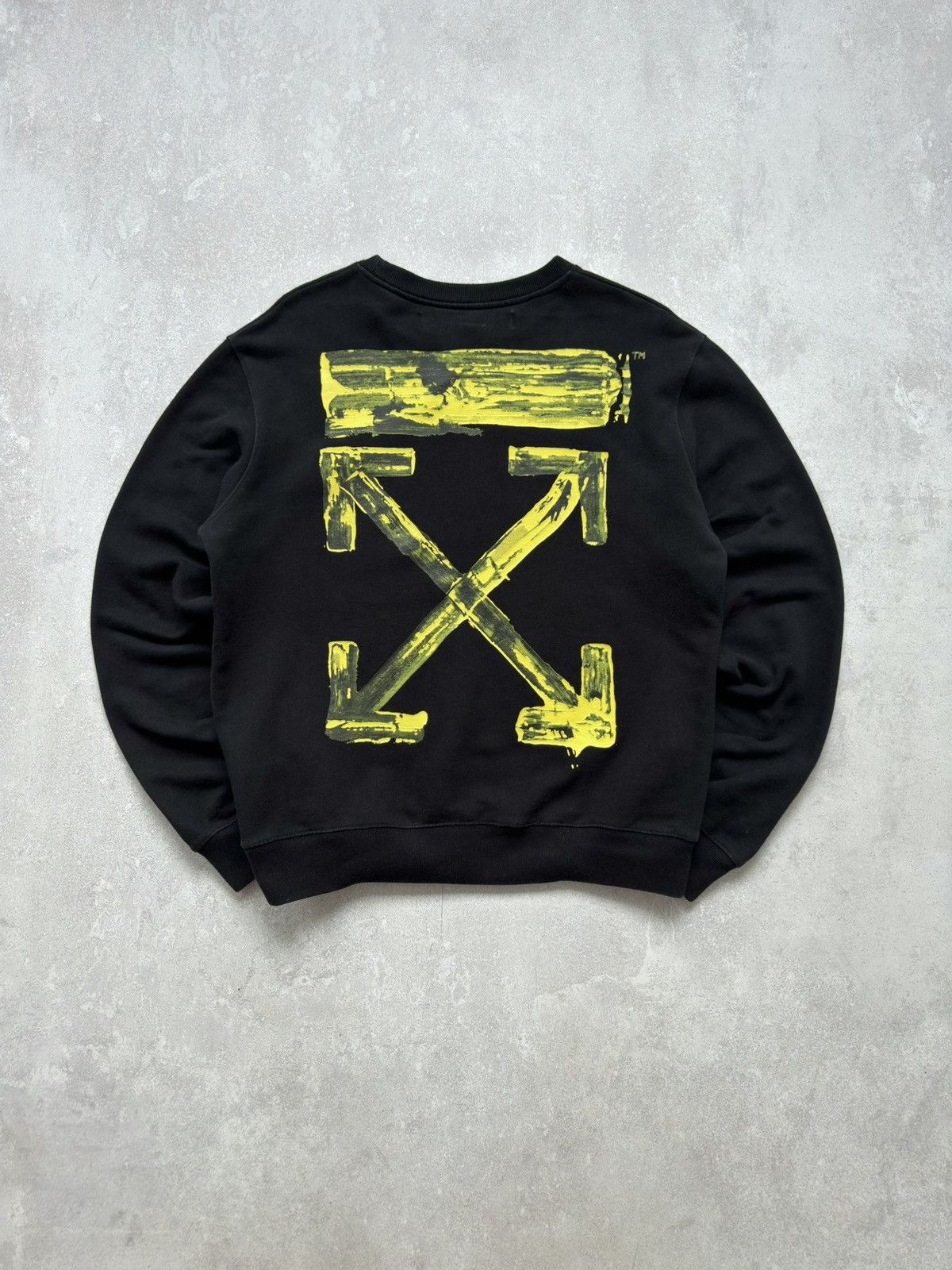 Off White Acrylic Arrows Hoodie | Grailed