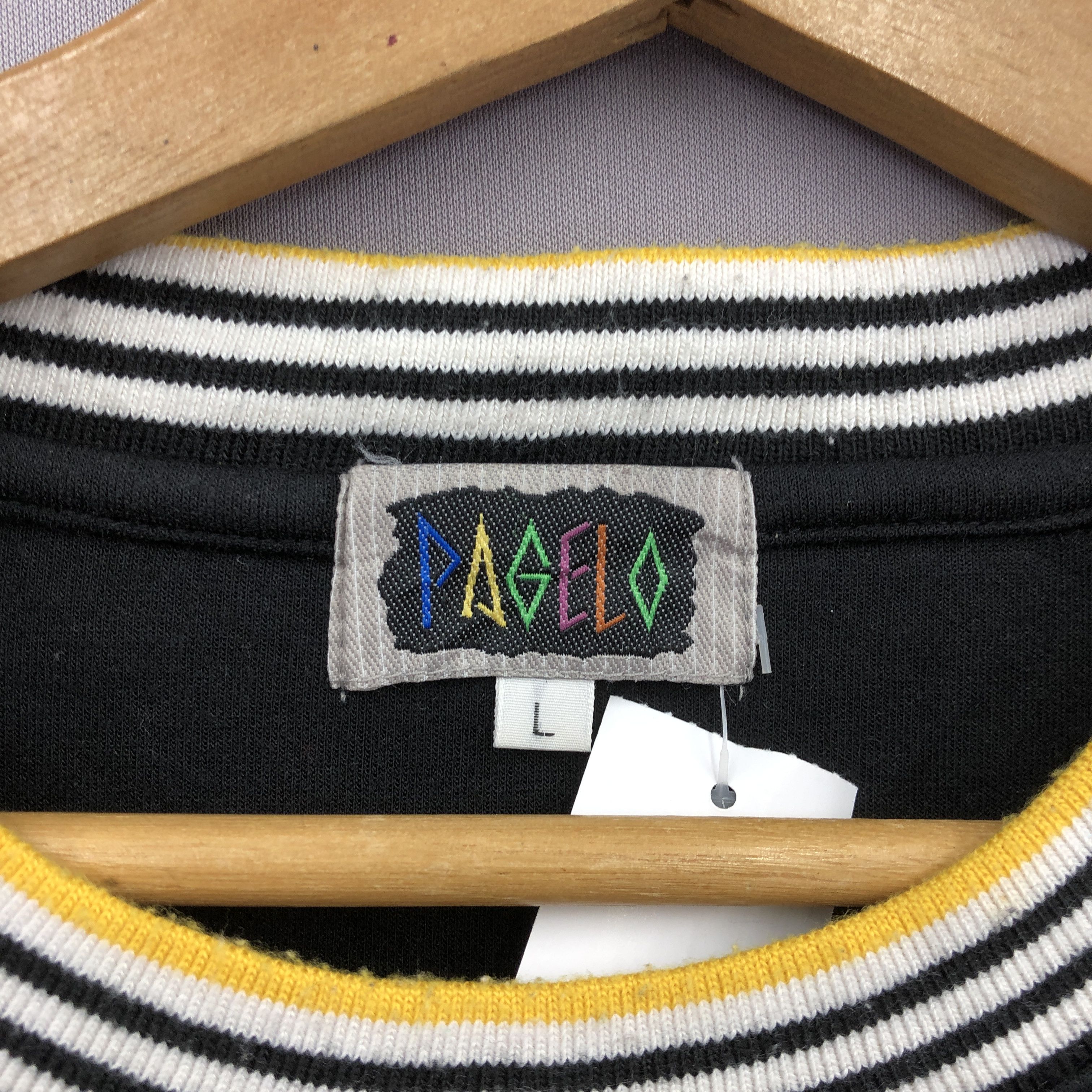 Japanese Brand Vintage Pagelo Sweater IlPiacere Del Abito Sweatshirt Size US M / EU 48-50 / 2 - 5 Thumbnail