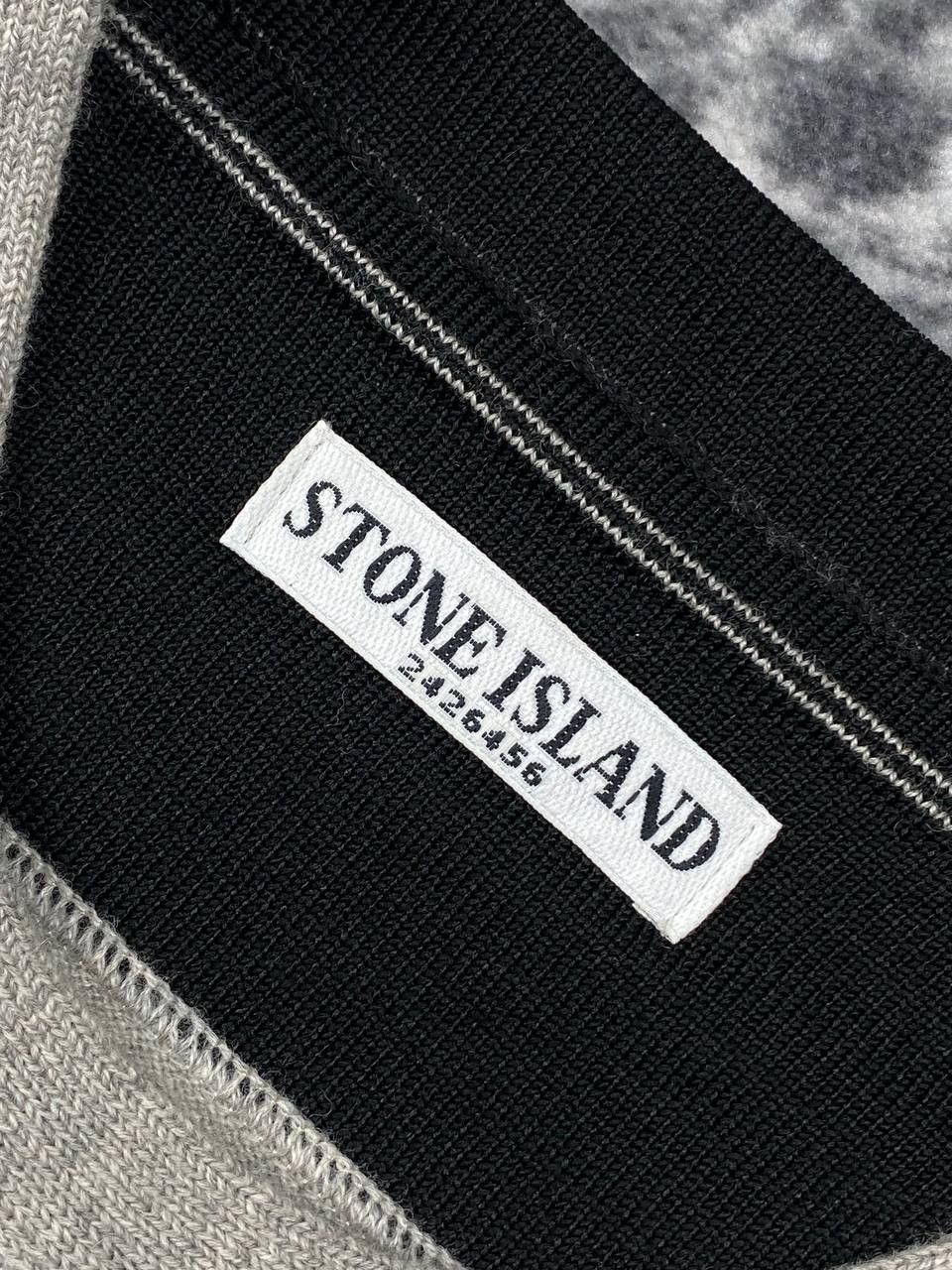 Stone Island Vintage Stone Island Knit Wool Lana Sweater Size US XL / EU 56 / 4 - 6 Thumbnail