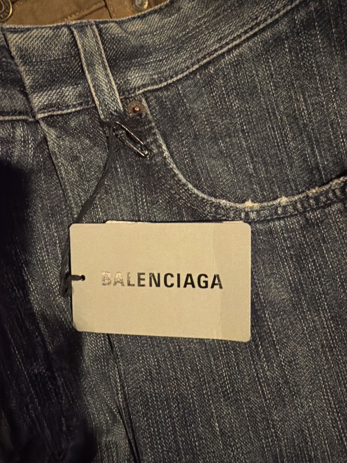 Balenciaga Balenciaga double side leg pants denim jeans xs Size US 32 / EU 48 - 9 Thumbnail