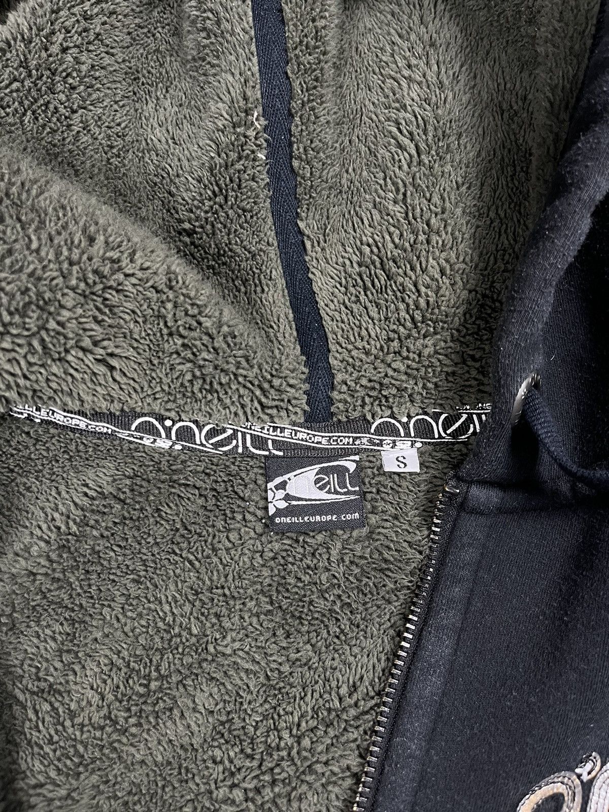 O'Neill × Vintage vintage y2k O’Neill fuzzy Sherpa lined zip up hoodie Size S / US 4 / IT 40 - 5 Thumbnail