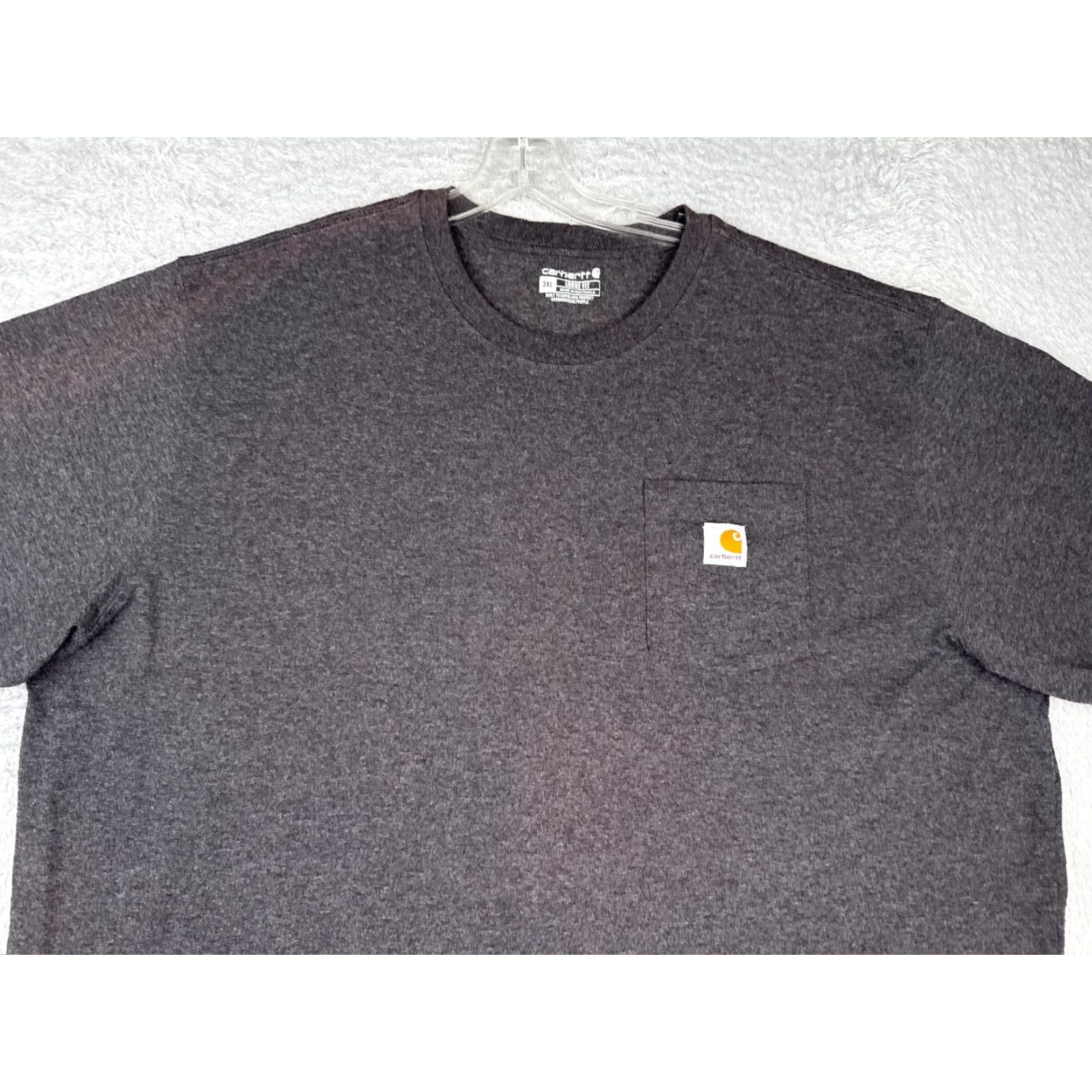 Carhartt Carhartt Mens Shirt 3XL Gray Short Sleeve Crew Pocket Cotton K87 Workwear T-Shirt Men’s Size XXXL Gray Carhartt K87 Workwear Shirt Size US XXL / EU 58 / 5 - 4 Thumbnail