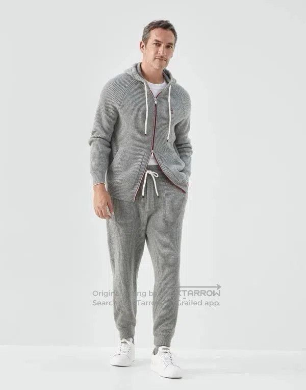 Brunello Cucinelli Brunello Cucinelli Cashmere Sweatpants. Size US 36 / EU 52 - 1 Thumbnail