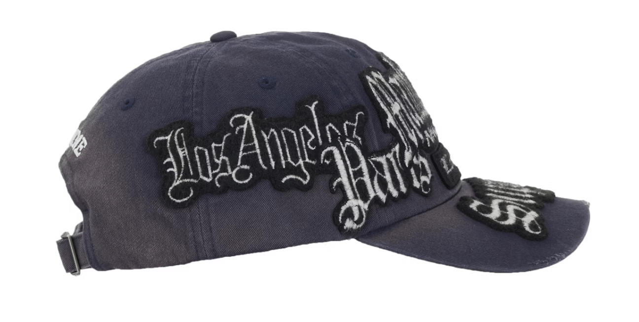 Supreme Supreme City Patches 6-Panel Hat Navy Size ONE SIZE - 3 Thumbnail