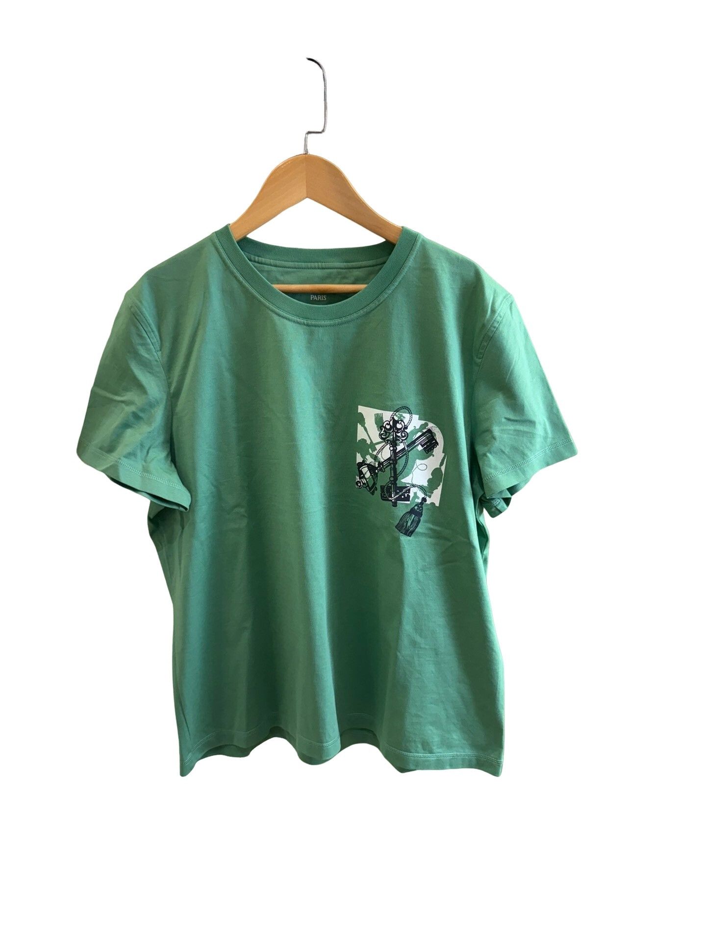 Hermes Hermes Key Print Graphic T-Shirt EU 42 Size US XS / EU 42 / 0 - 1 Thumbnail