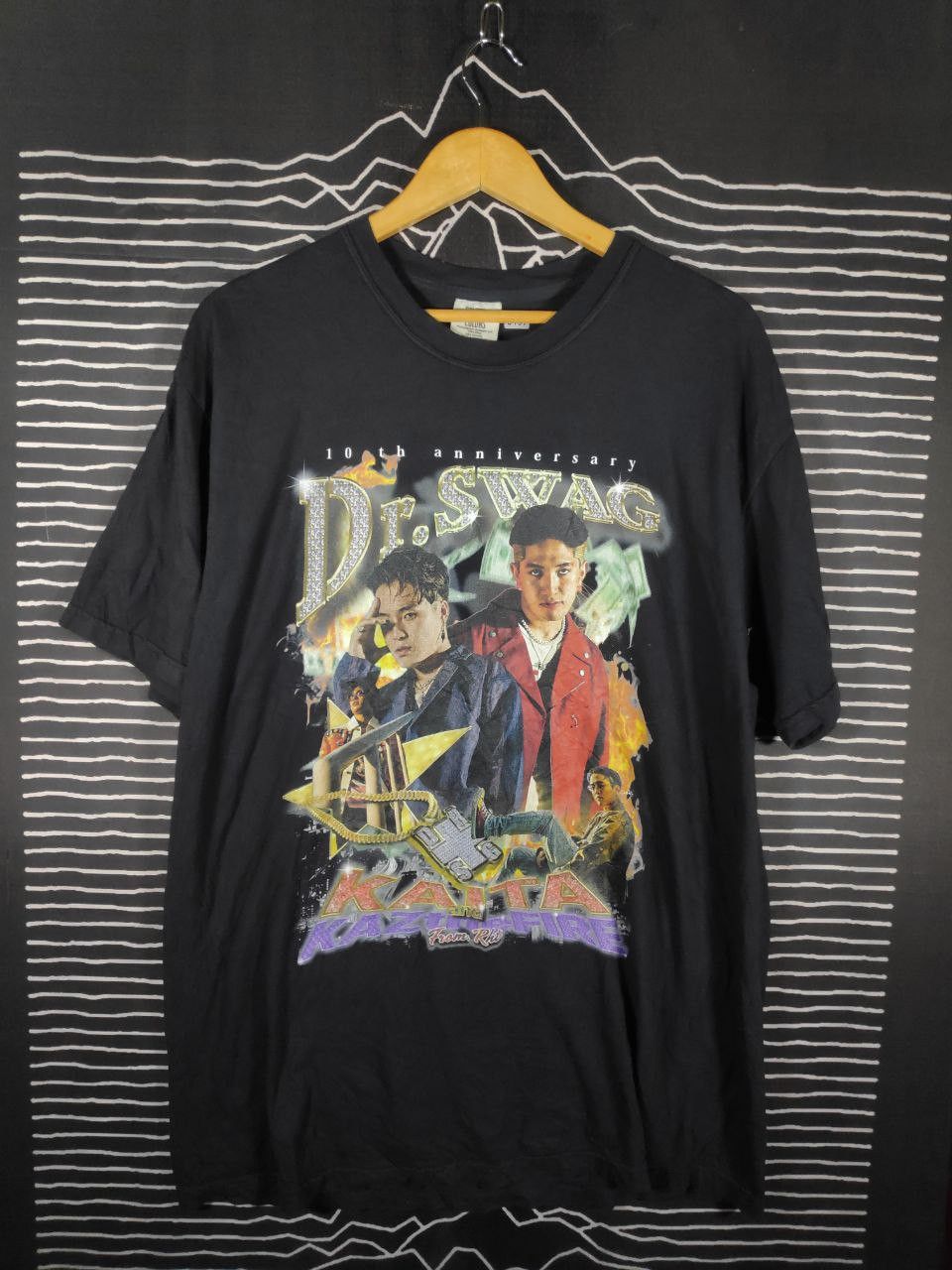 Band Tees × Rap Tees Dr Swag Japanese Dancer Hip Hop Raptees Size XL Size US XL / EU 56 / 4 - 1 Thumbnail