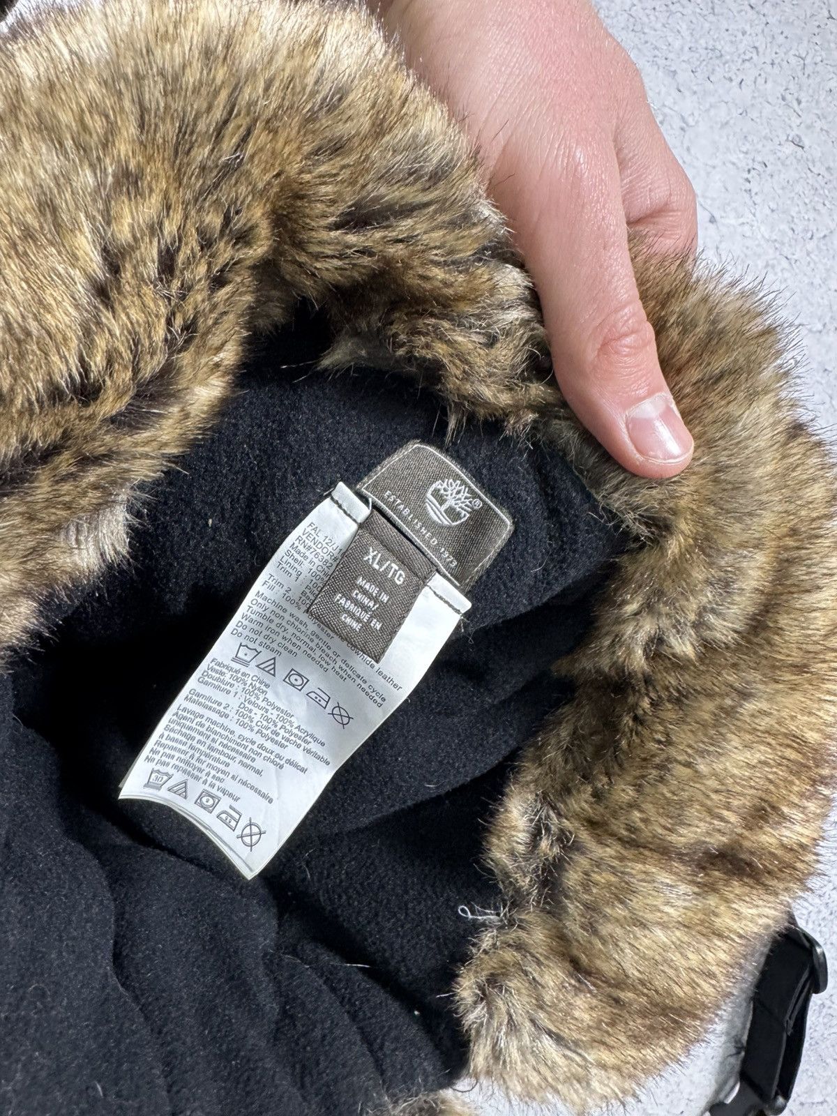 Hysteric Glamour × Japanese Brand × Timberland Timberland Mohair Ushanka Hat Hype Y2K Size ONE SIZE - 4 Thumbnail