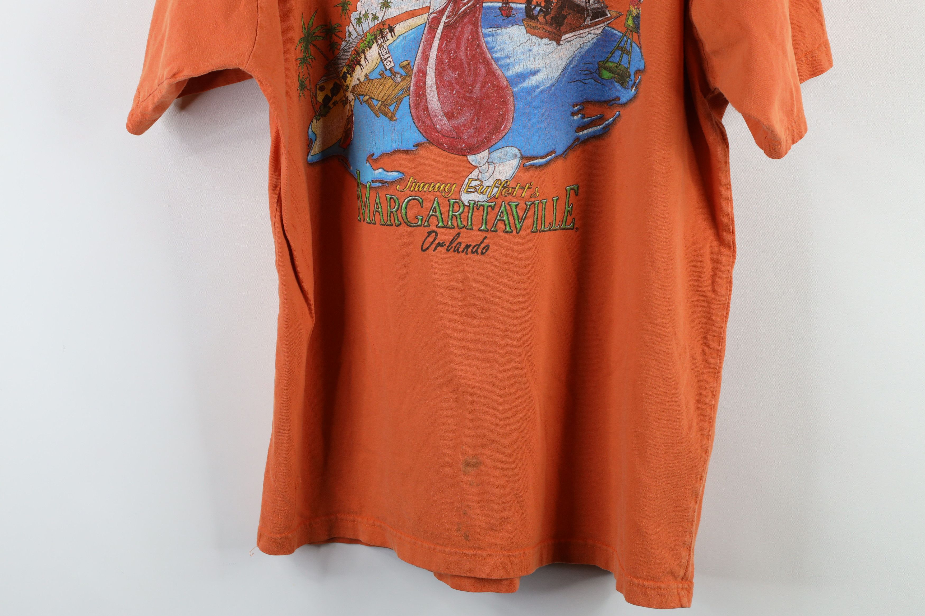 Vintage Vintage Y2K Jimmy Buffett Margaritaville T-Shirt Cotton Size US L / EU 52-54 / 3 - 14 Thumbnail