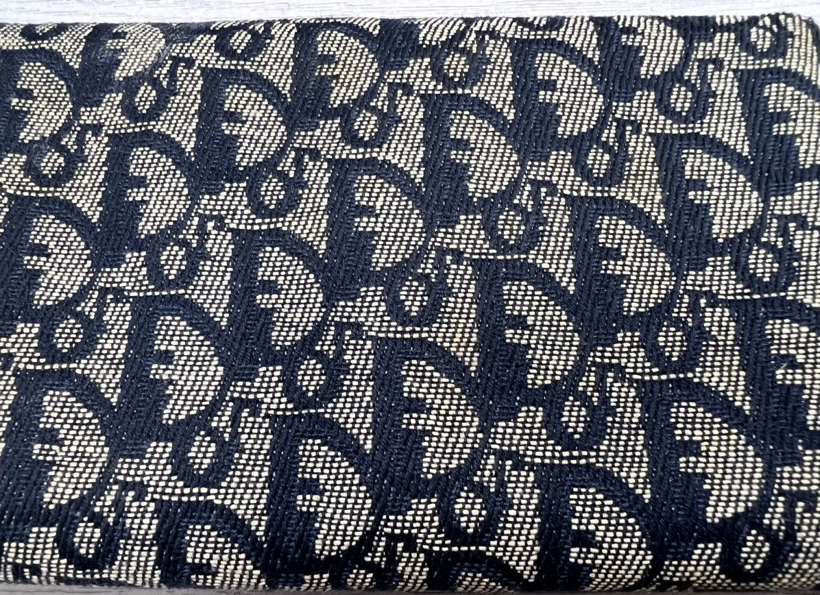 Christian Dior Monsieur Christian Dior - Monogram Trotter Saddle Flap Long Wallet Size ONE SIZE - 7 Thumbnail