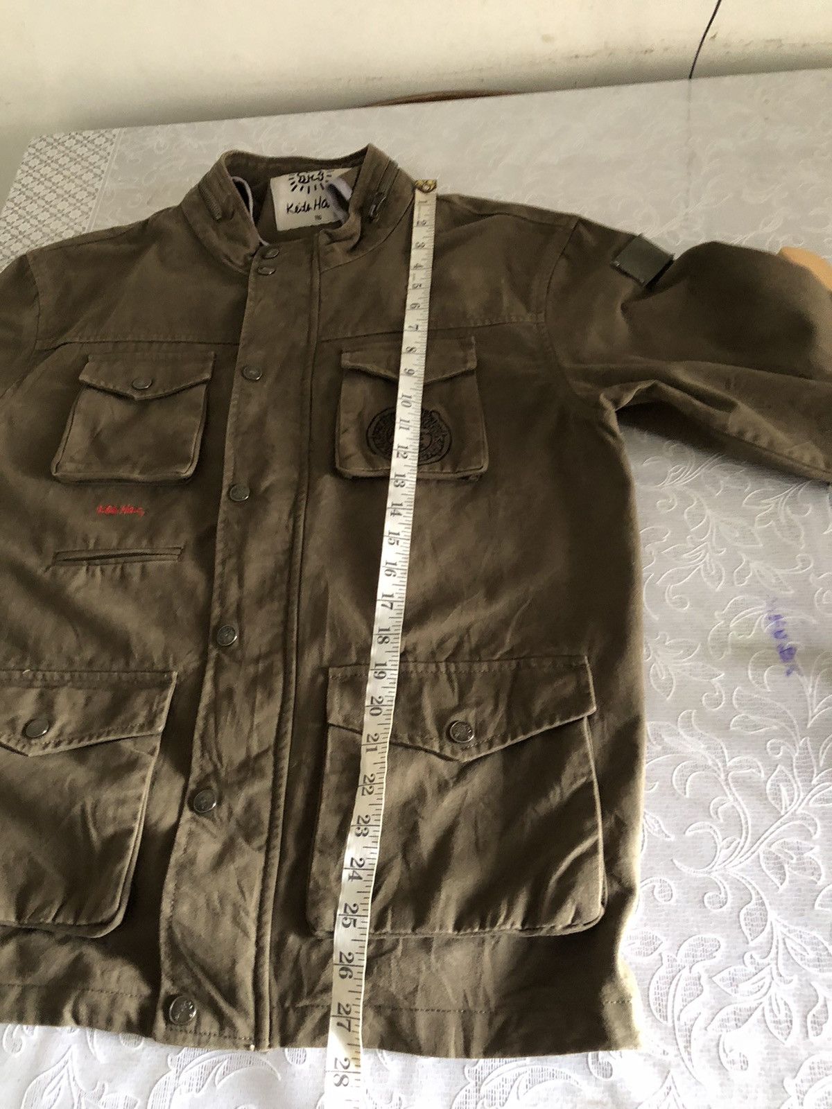 Keith Haring Rare🔥 Keith Haring Army M65 Style Jacket Size US L / EU 52-54 / 3 - 18 Thumbnail