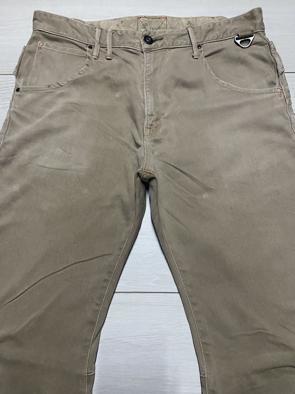 Edwin Vintage Edwin E Function Khakis Curve Leg Jeans Size US 35 - 3 Thumbnail