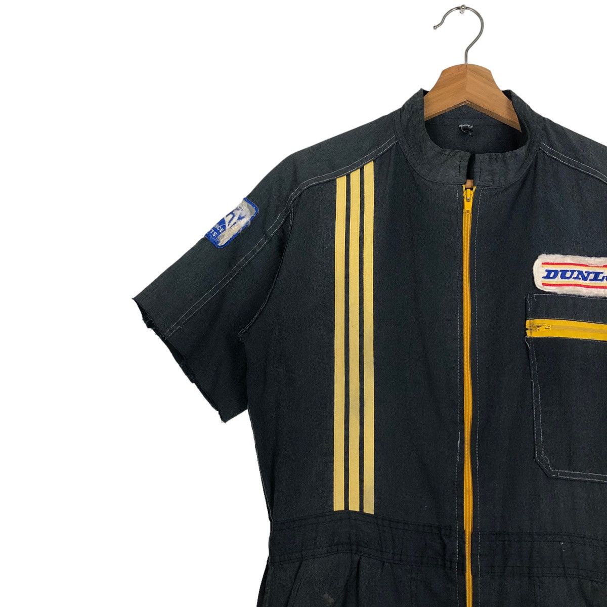 Other 🔥90’s Vintage Overall Racing Sports Dunlop Workers Size US 32 / EU 48 - 6 Thumbnail