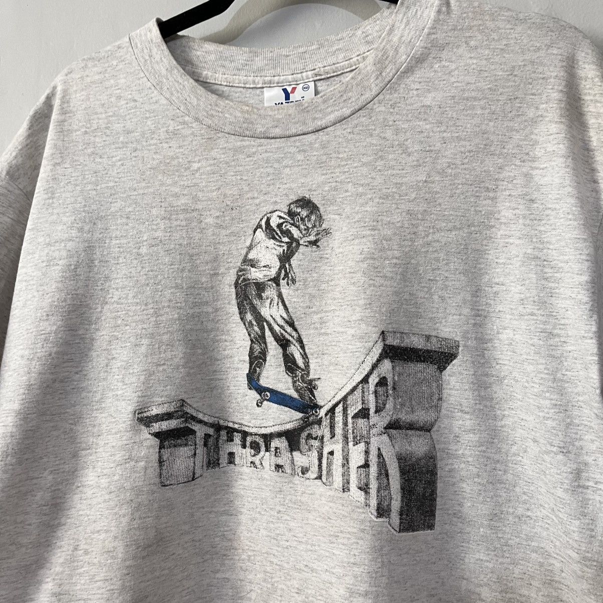 Thrasher × Vintage Vintage 1993 Thasher Bootleg Tee Size US L / EU 52-54 / 3 - 2 Thumbnail