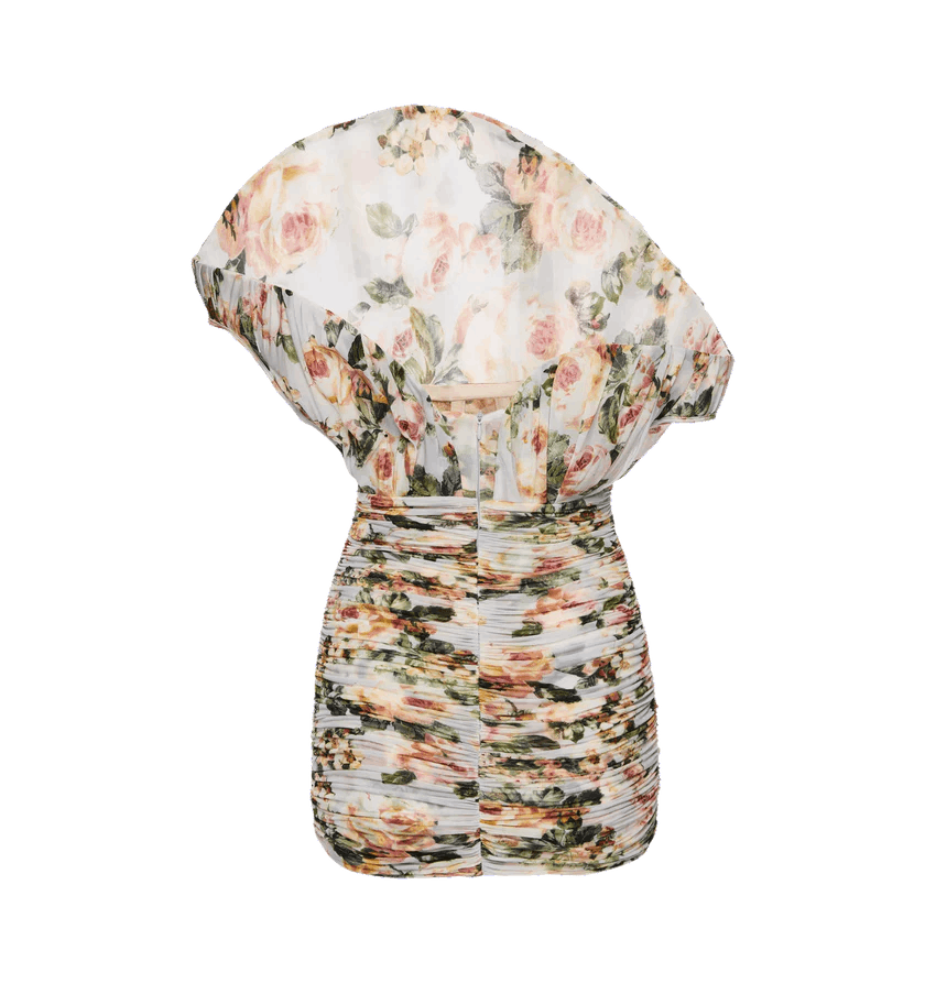 Magda Butrym o1h1sh11225 Fan Mini Dress in Multicolor Size S / US 4 / IT 40 - 2 Thumbnail