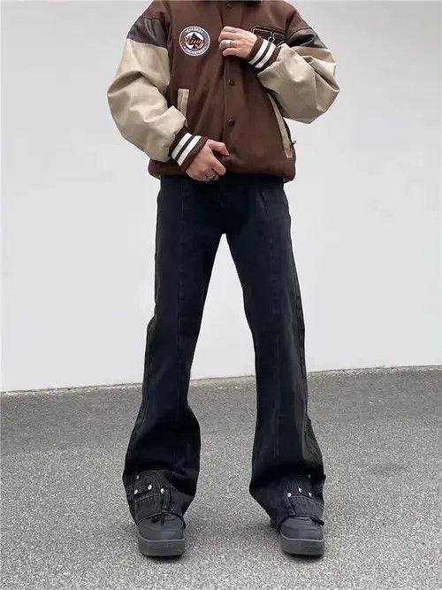 Japanese Brand Casual Loose Denim Trousers Size US 32 / EU 48 - 5 Thumbnail