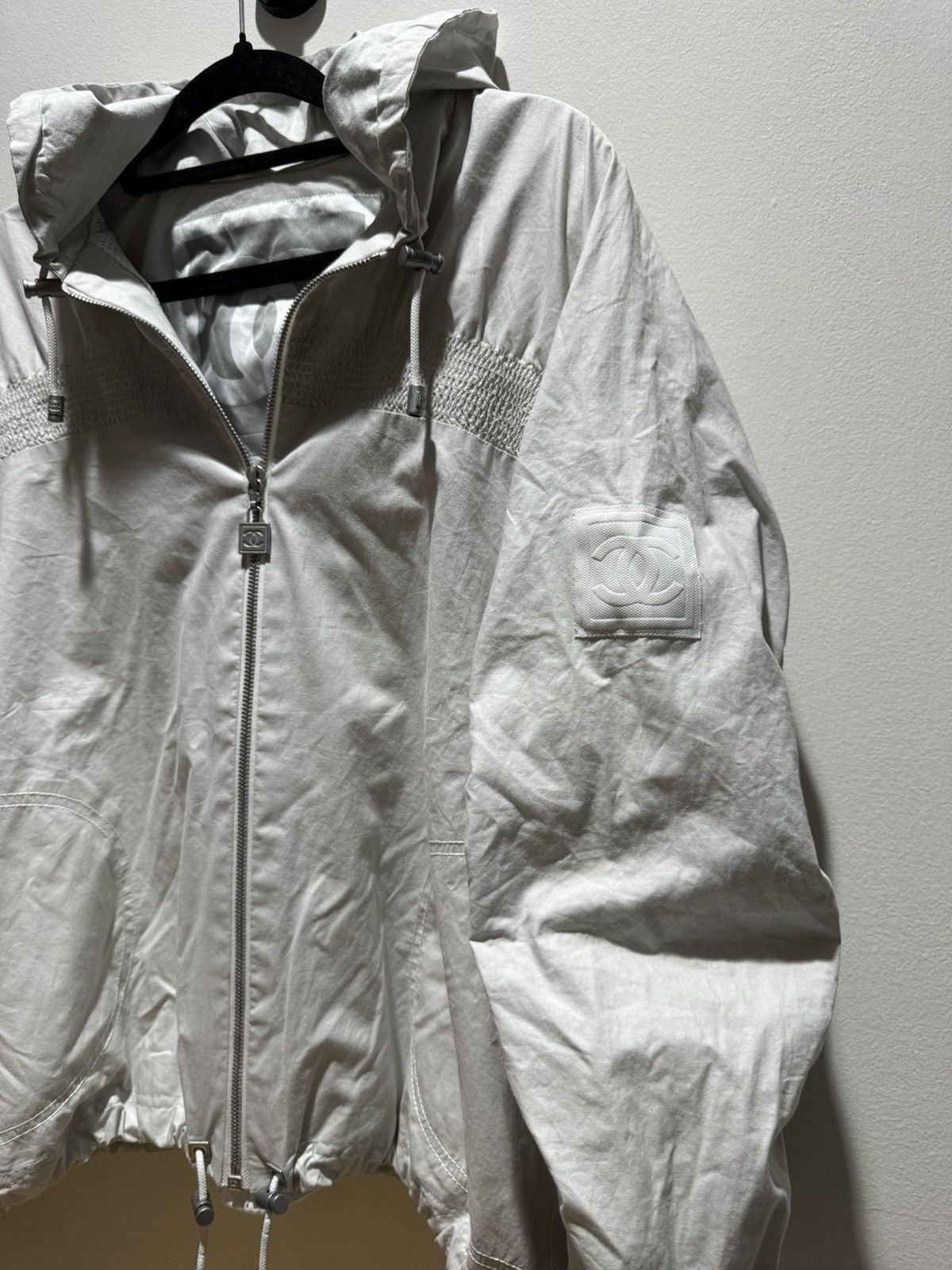 Chanel Chanel Sport 2000s Archive Windbreaker CC Logo Jacket Size US M / EU 48-50 / 2 - 15 Thumbnail