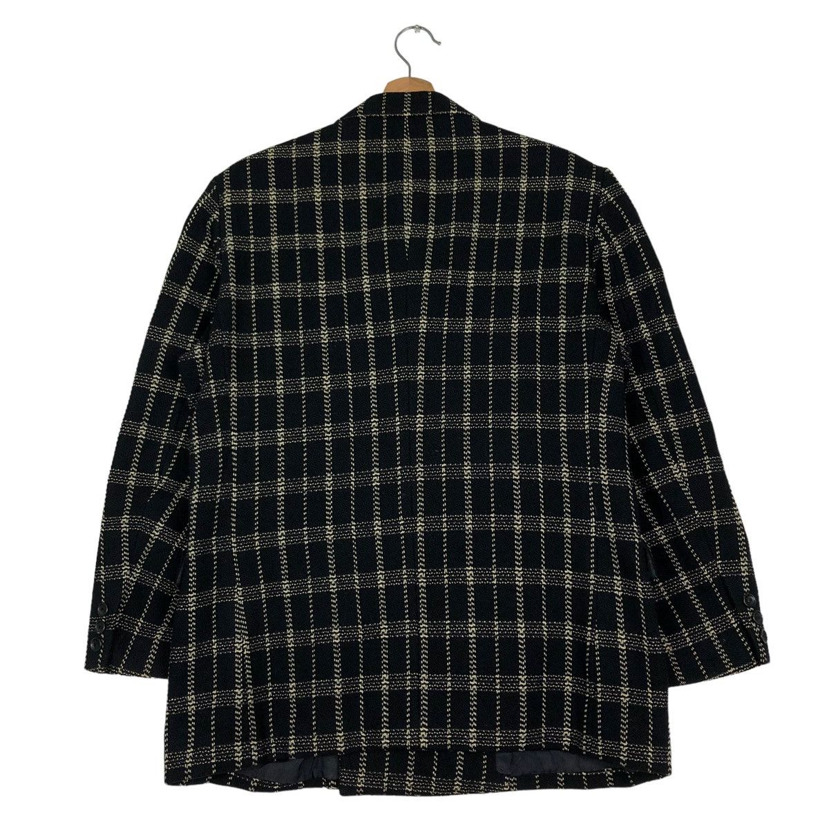 Yohji Yamamoto 🔥VINTAGE YOHJI YAMAMOTO Y’S DOUBLE BREAST JACKET TARTAN Size US S / EU 44-46 / 1 - 8 Thumbnail