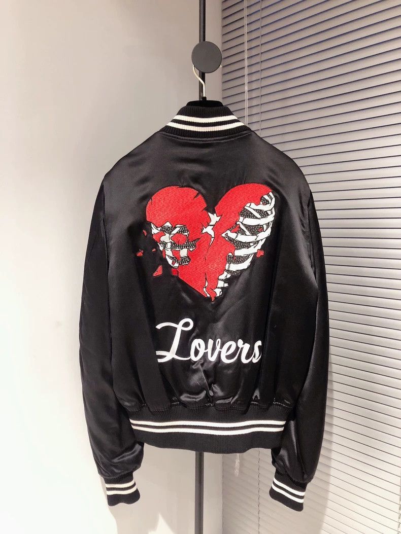Amiri AMIRI limited edition heavy industry embroidered beaded bla Size US M / EU 48-50 / 2 - 2 Thumbnail