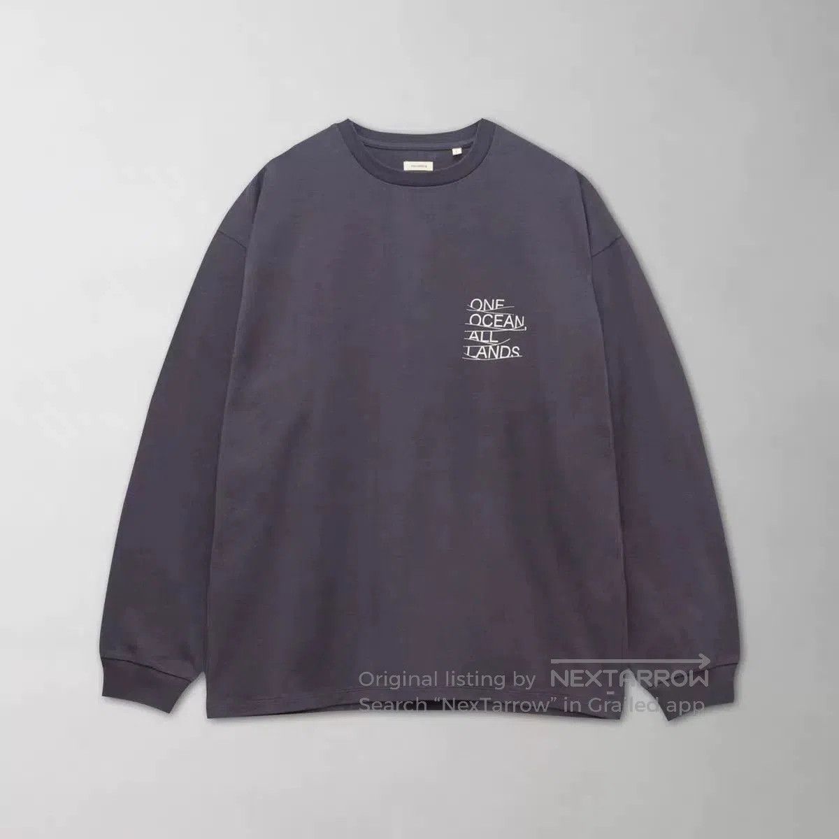 Nanamica NANAMICA OOAL Graphic L/S Tee. Size US M / EU 48-50 / 2 - 2 Thumbnail