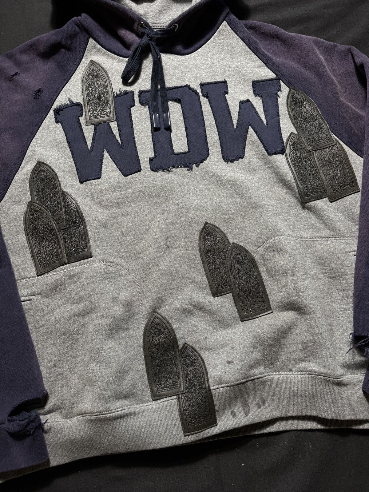 Who Decides War Who Decides War Faded WDW Pullover Hoodie 'Vintage Grey' Size US XL / EU 56 / 4 - 2 Thumbnail