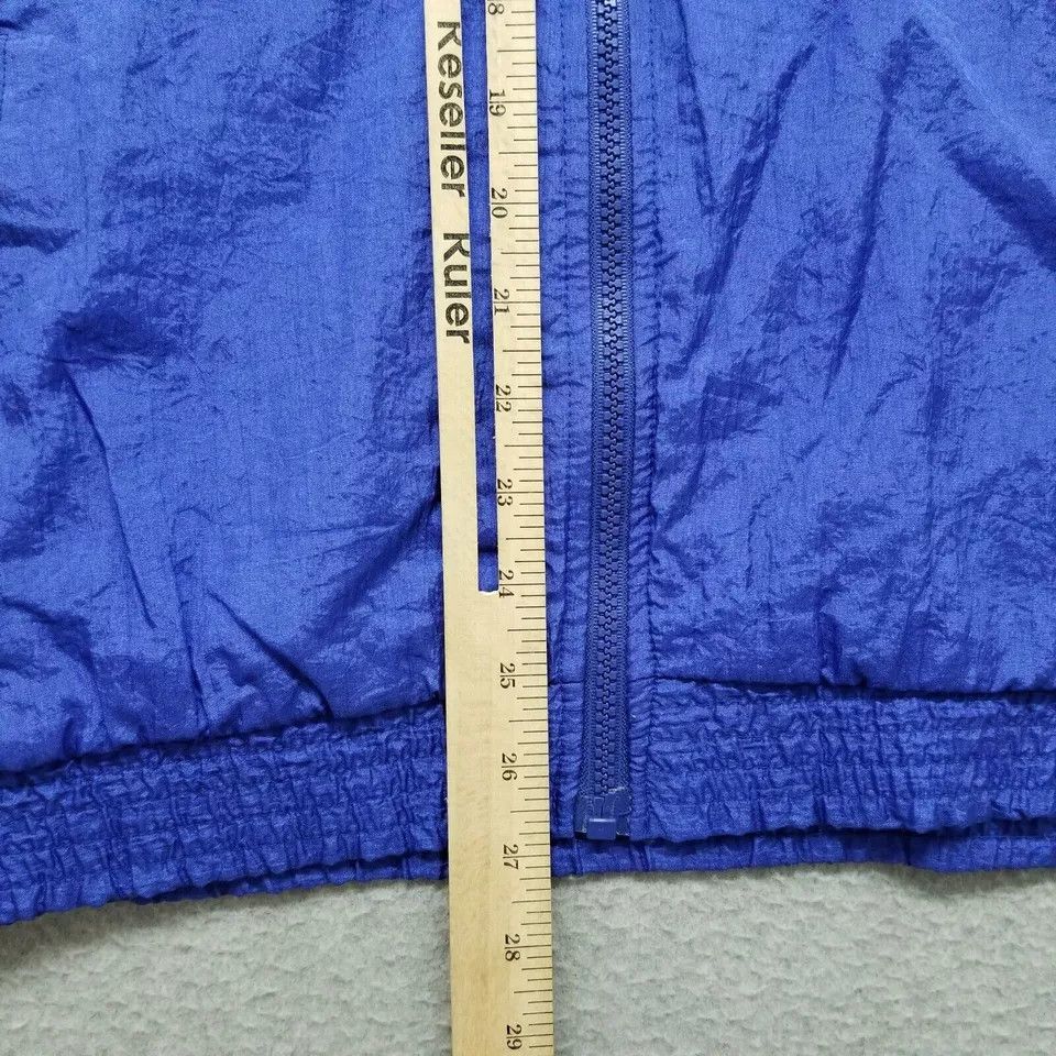 Sergio Tacchini Vintage Sergio Tacchini Jacket Womens 38 Blue Full Zip Size 4XL / US 24-26 - 9 Thumbnail