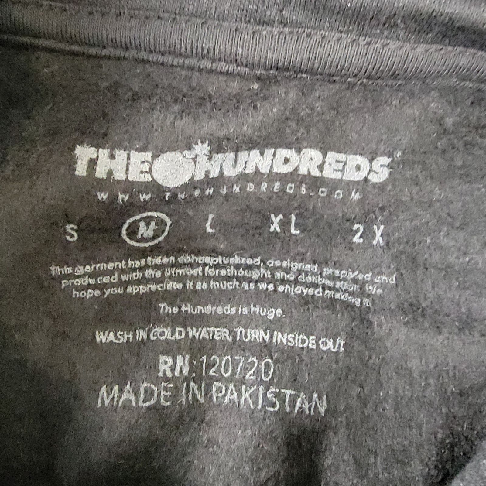 The Hundreds The Hundreds Black Mens Hoodie Sz M (663-664) Size US M / EU 48-50 / 2 - 3 Thumbnail
