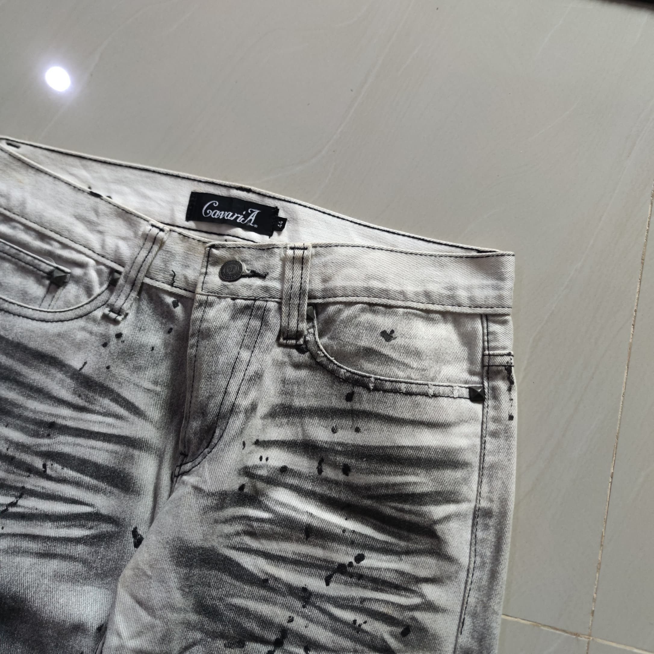 CAVARI A FLARE DENIM