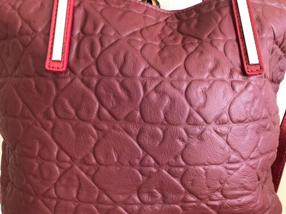 Other Italian Burgundy Leather Bag by Superbia Size ONE SIZE - 8 Thumbnail