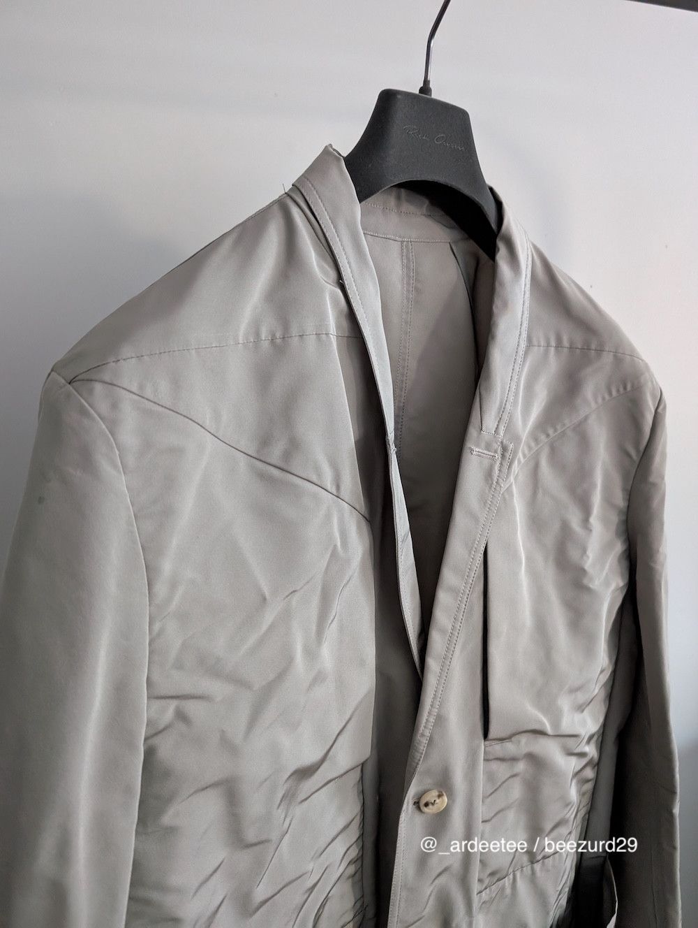 Rick Owens 💥 SAMPLE LIDO JACKET/BLAZER BUFFALO HORN SS24 Size US L / EU 52-54 / 3 - 4 Thumbnail